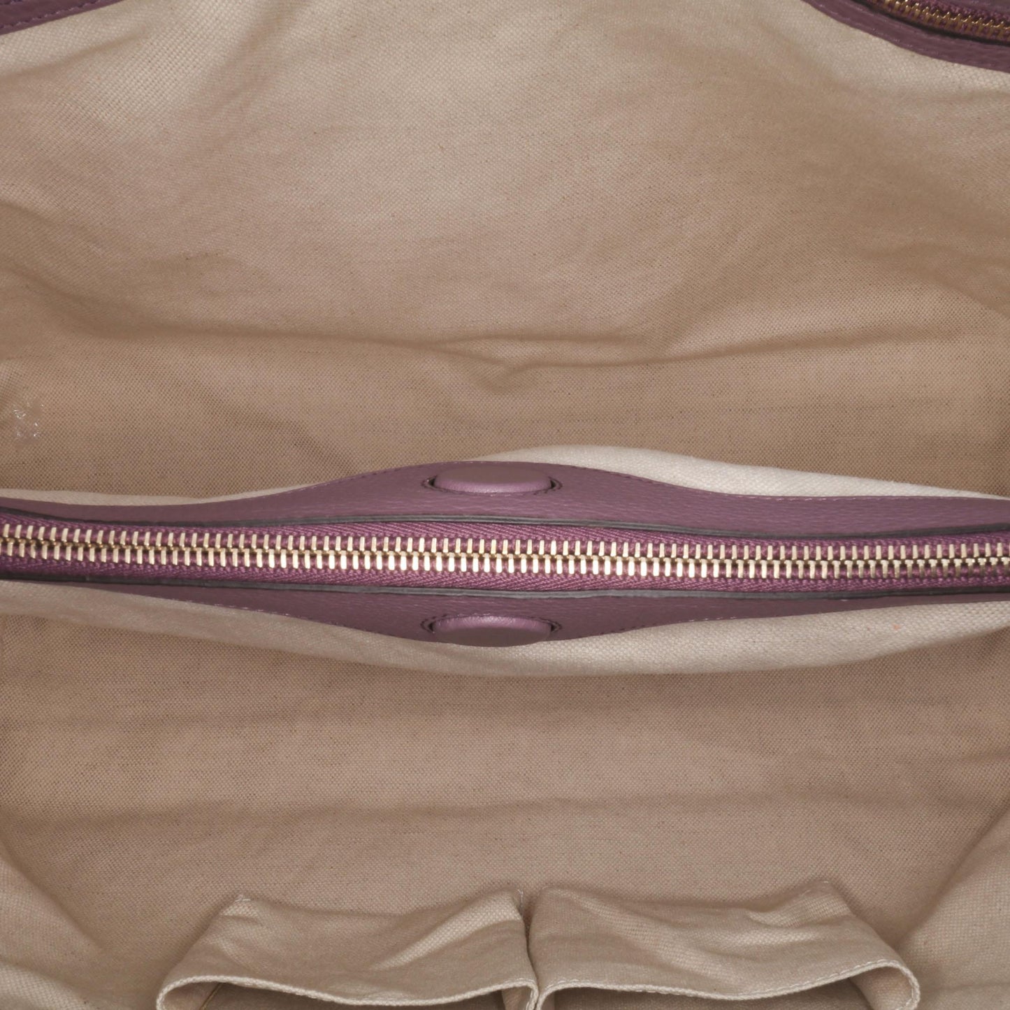 Gucci Large Calfskin Bamboo Shopper Satchel