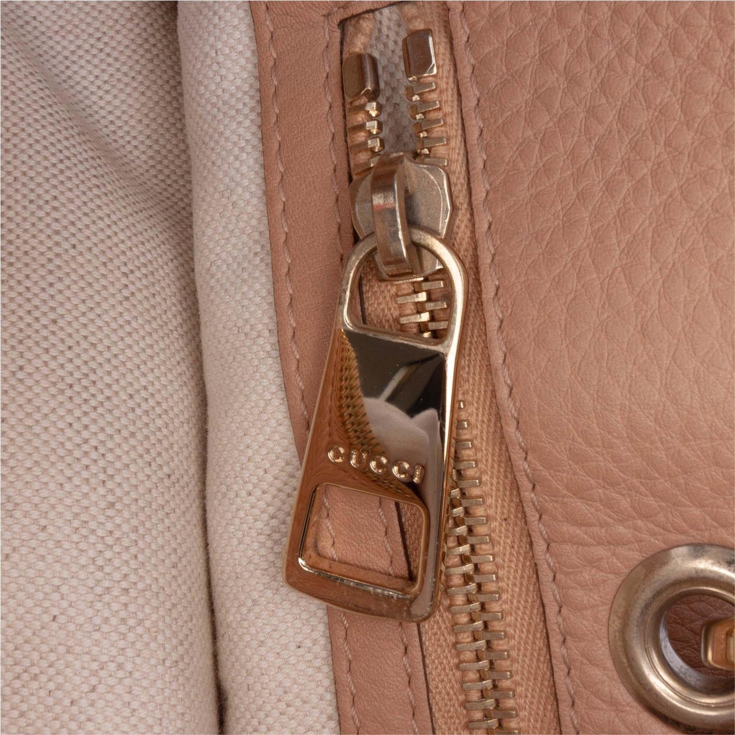 Gucci Large Calfskin Bamboo Shopper Satchel