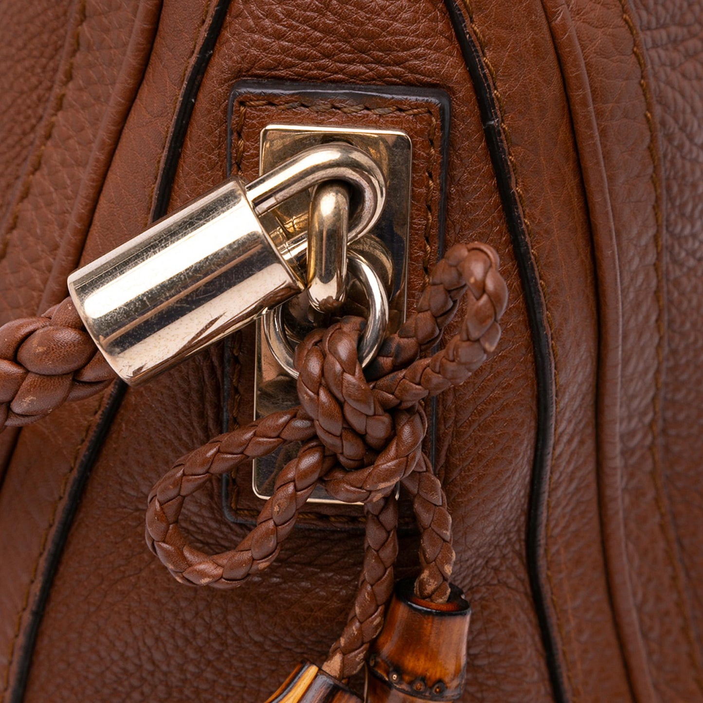 Gucci Large Calfskin Bella Shoulder Bag