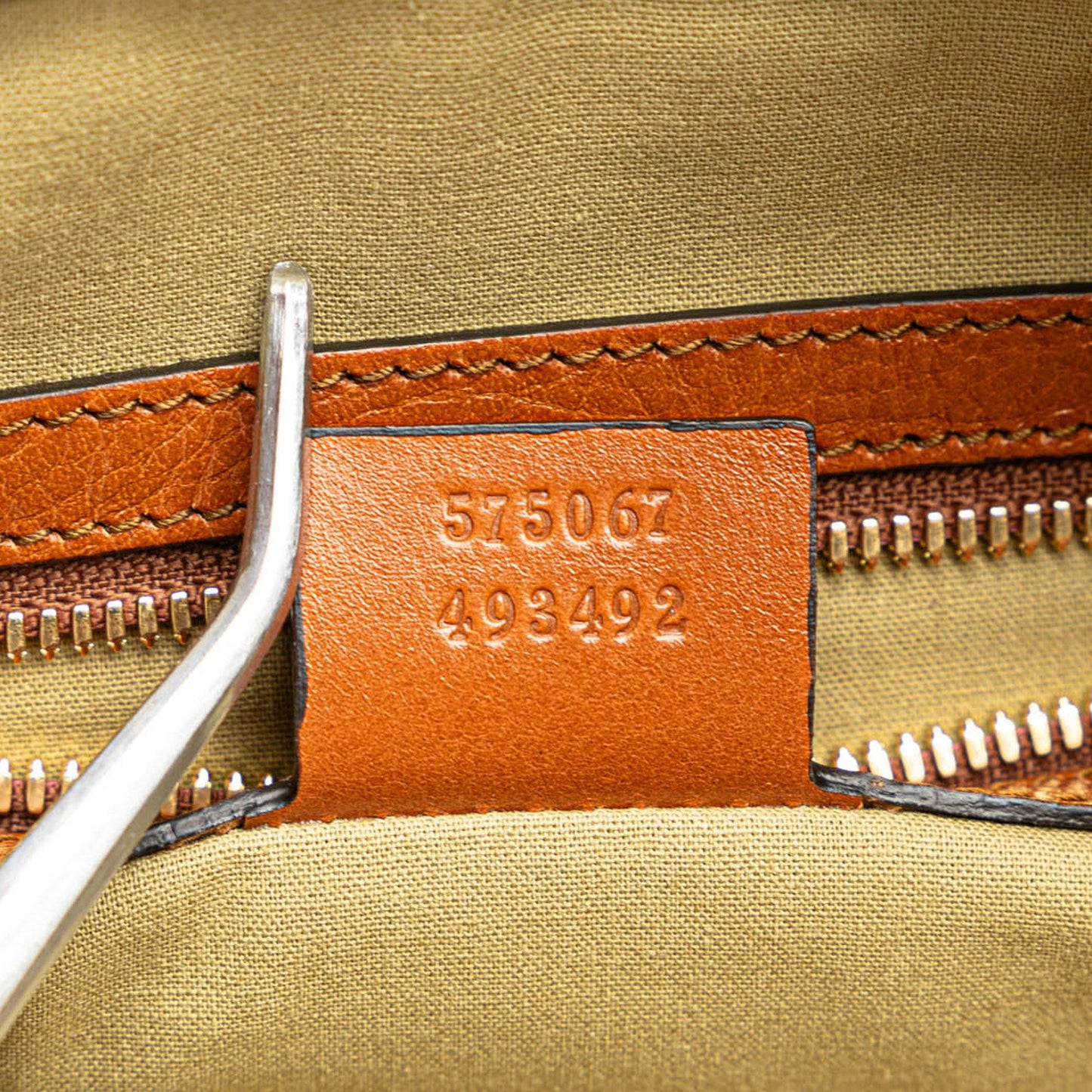 Gucci Large Canvas Web Satchel