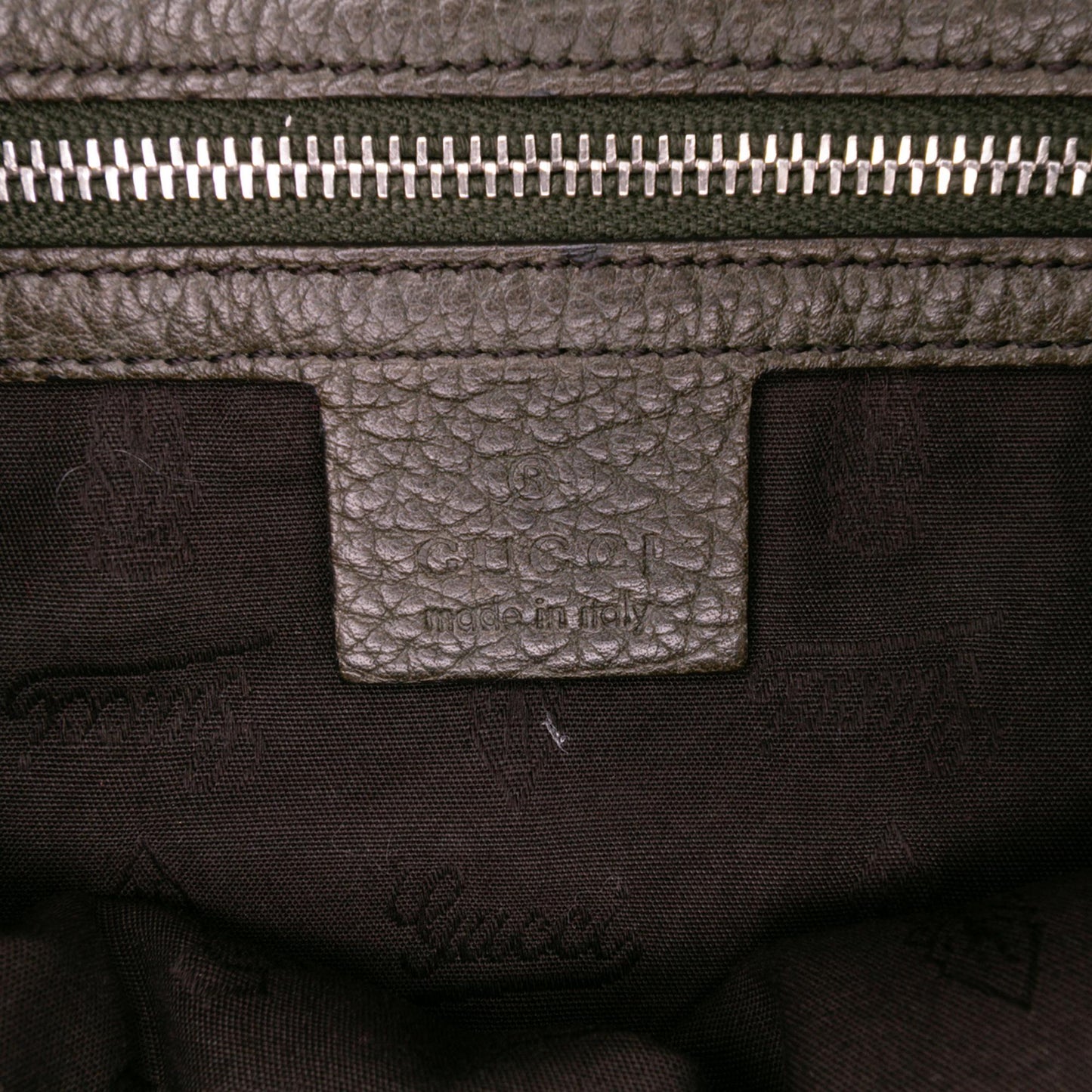 Gucci Large GG Canvas Bamboo Libeccio Tote