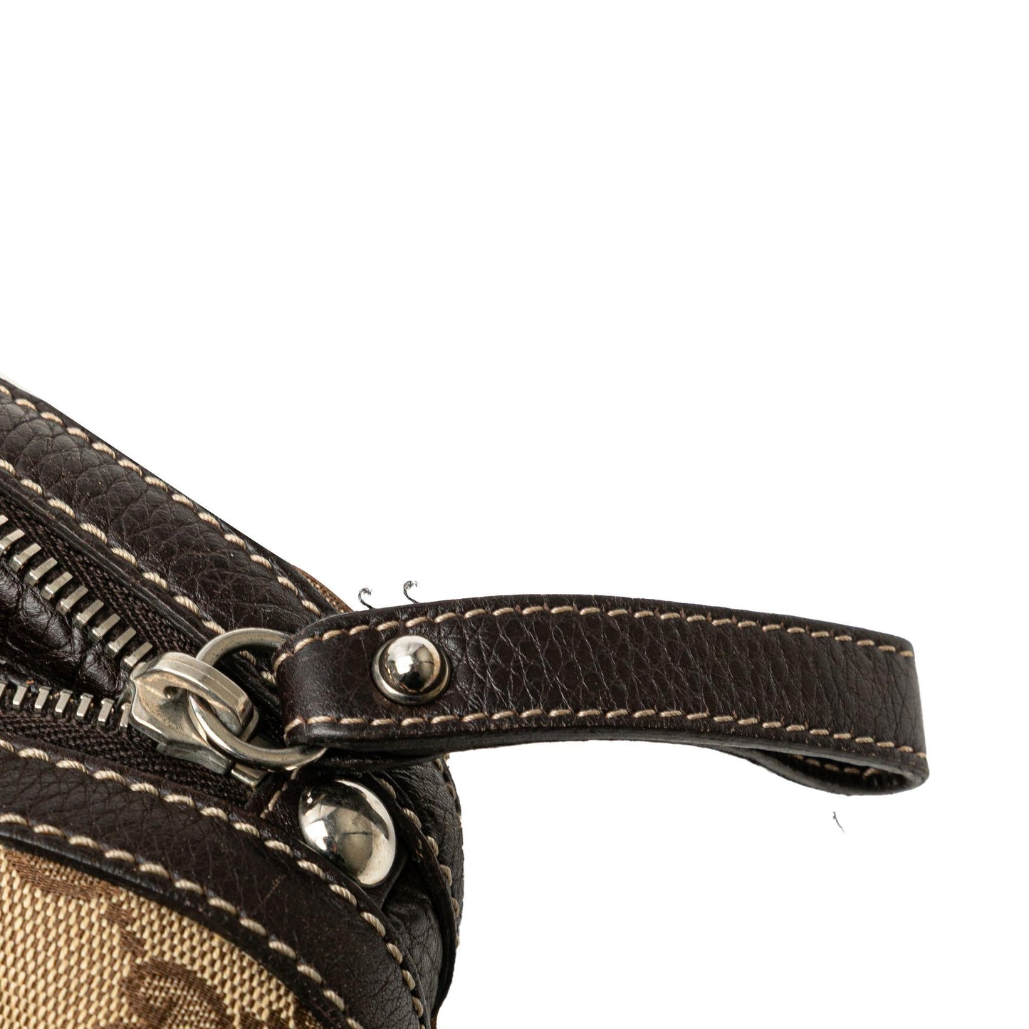 Gucci Large GG Canvas Icon Bit Zip Tote