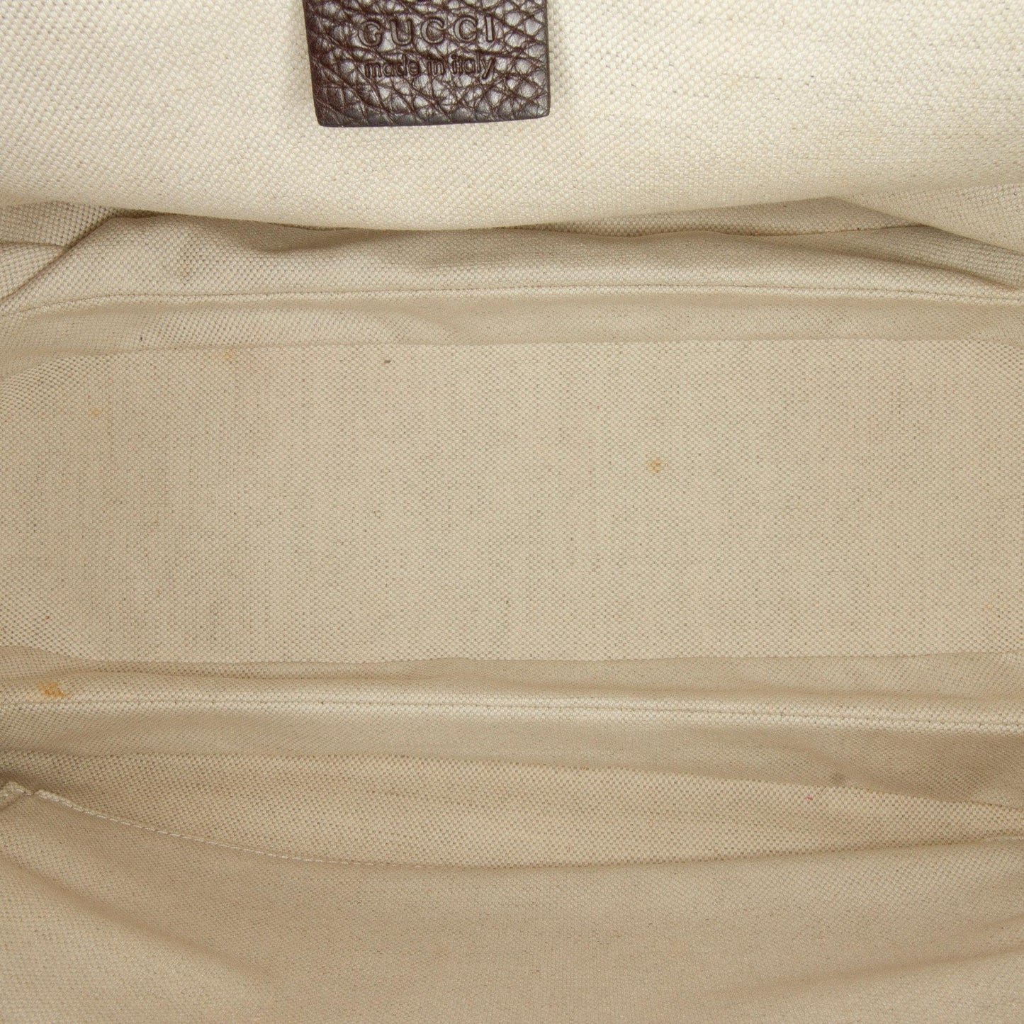 Gucci Large GG Canvas New Bamboo Satchel (SHG-rWP7tz)