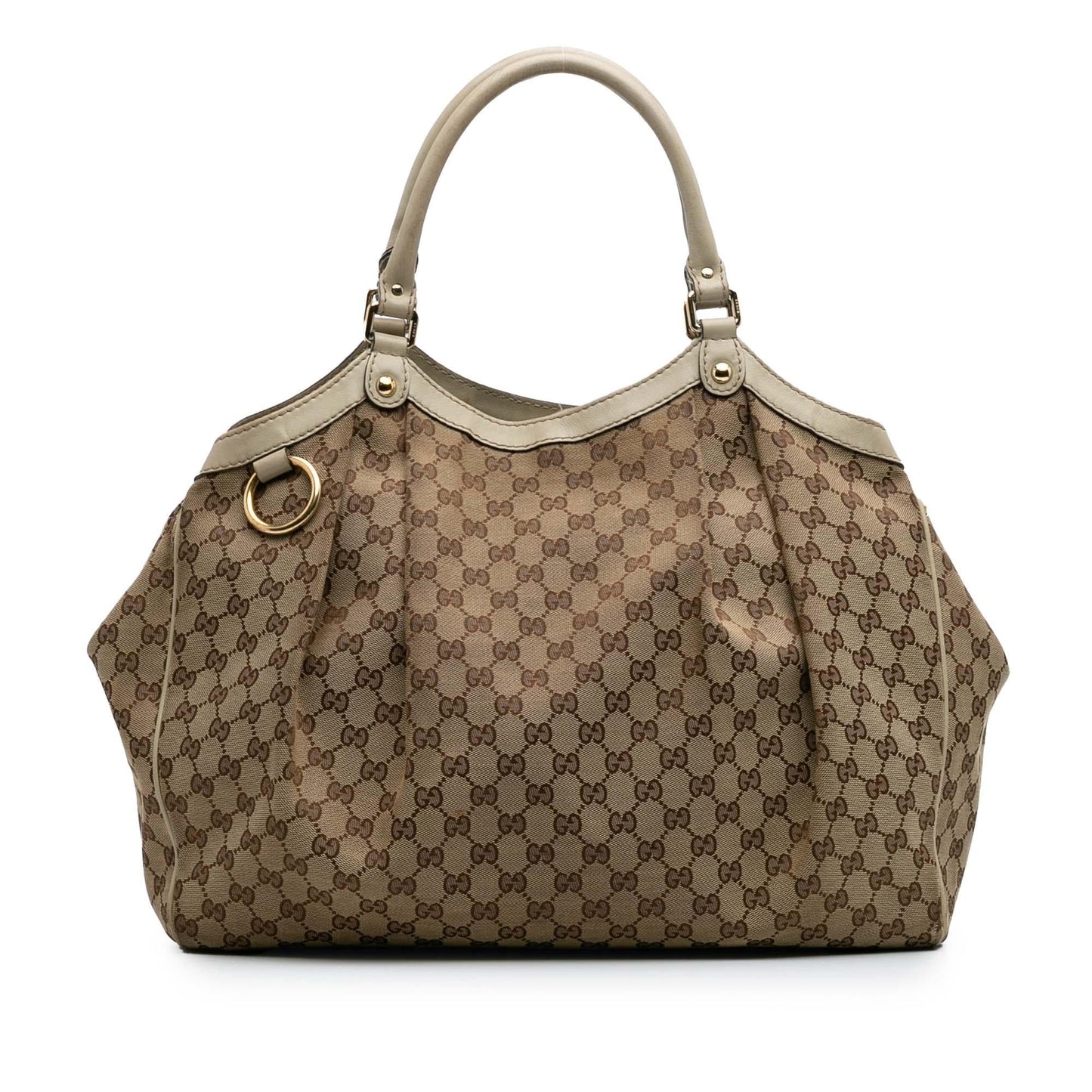 Gucci Large GG Canvas Sukey Tote