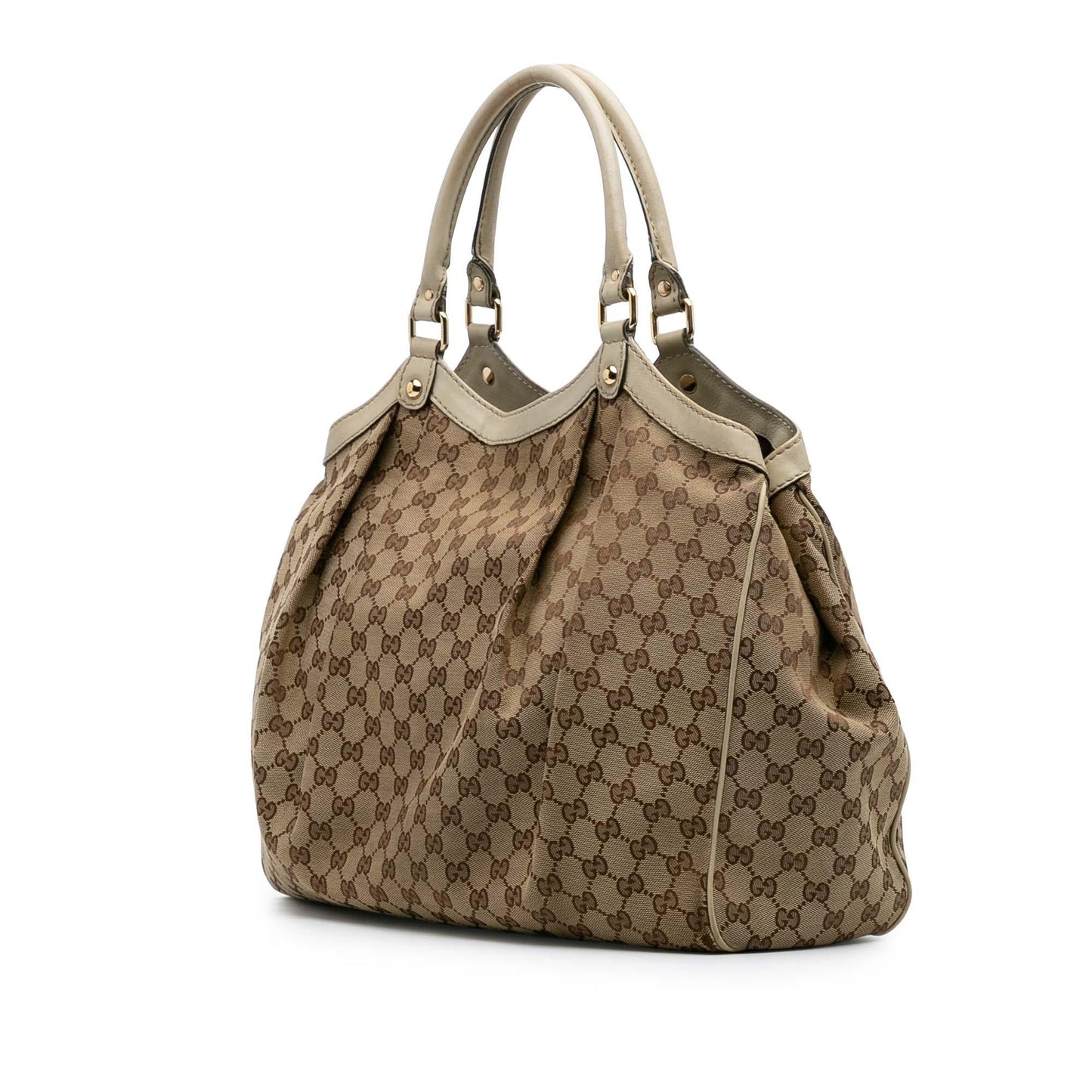 Gucci Large GG Canvas Sukey Tote