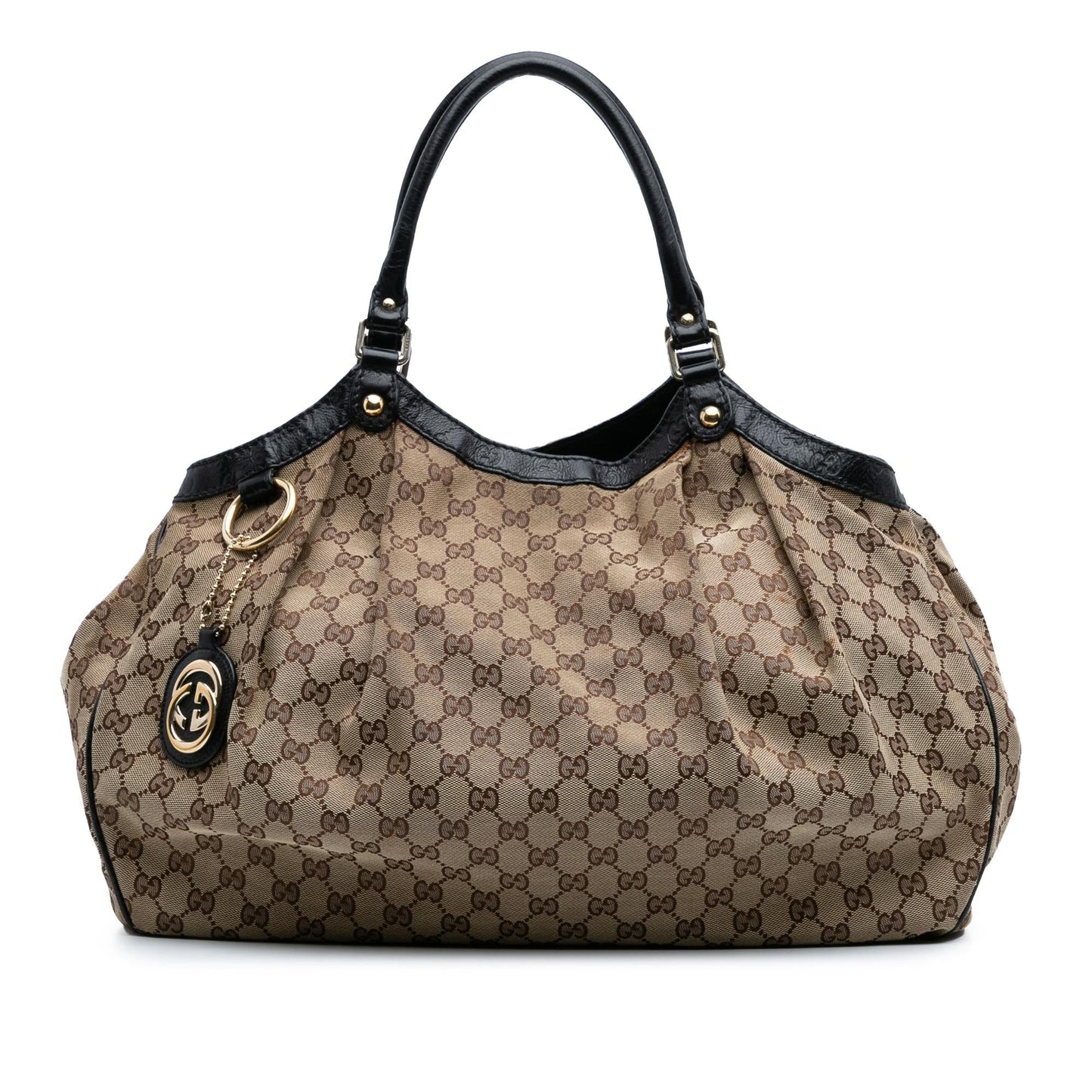 Gucci Large GG Canvas Sukey Tote