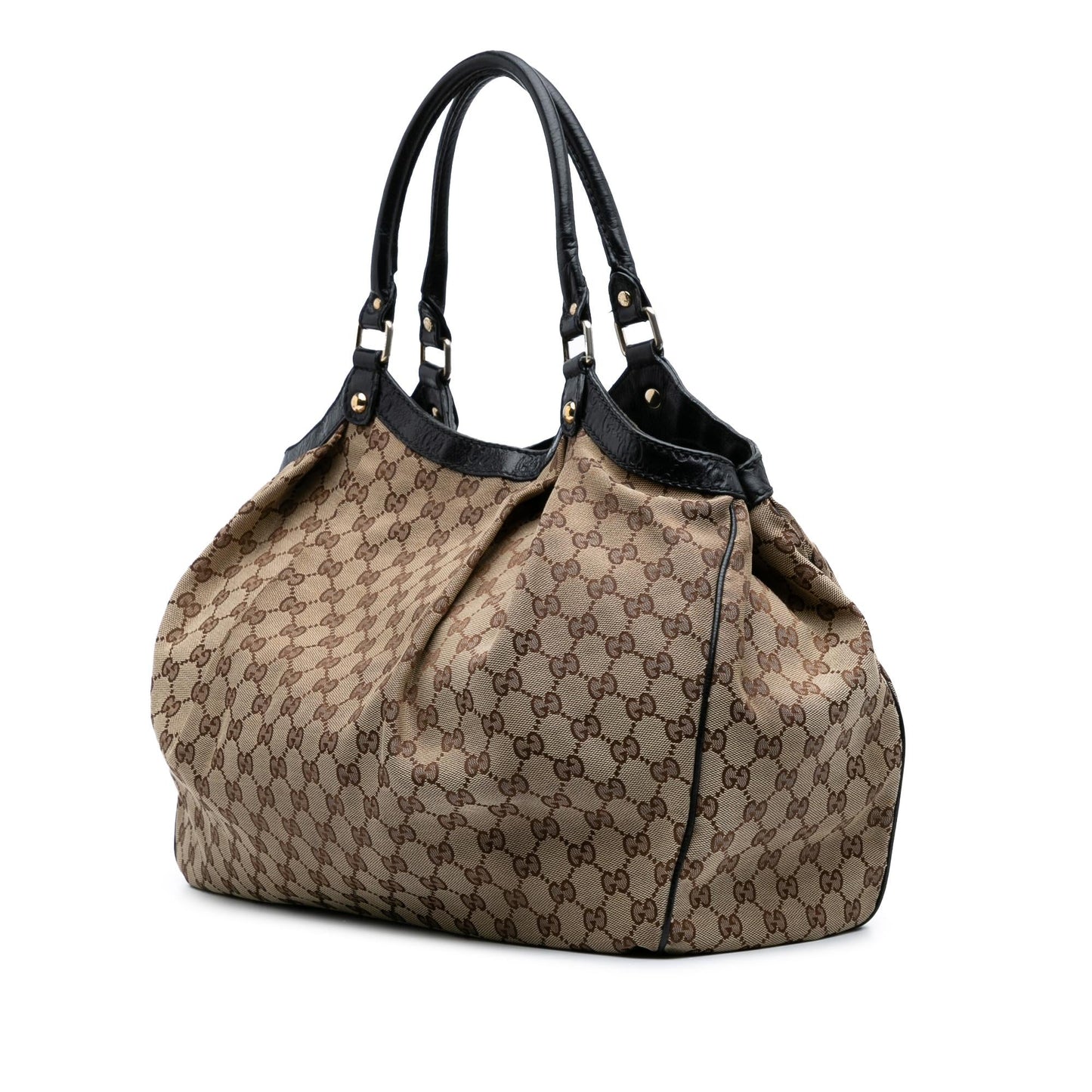 Gucci Large GG Canvas Sukey Tote