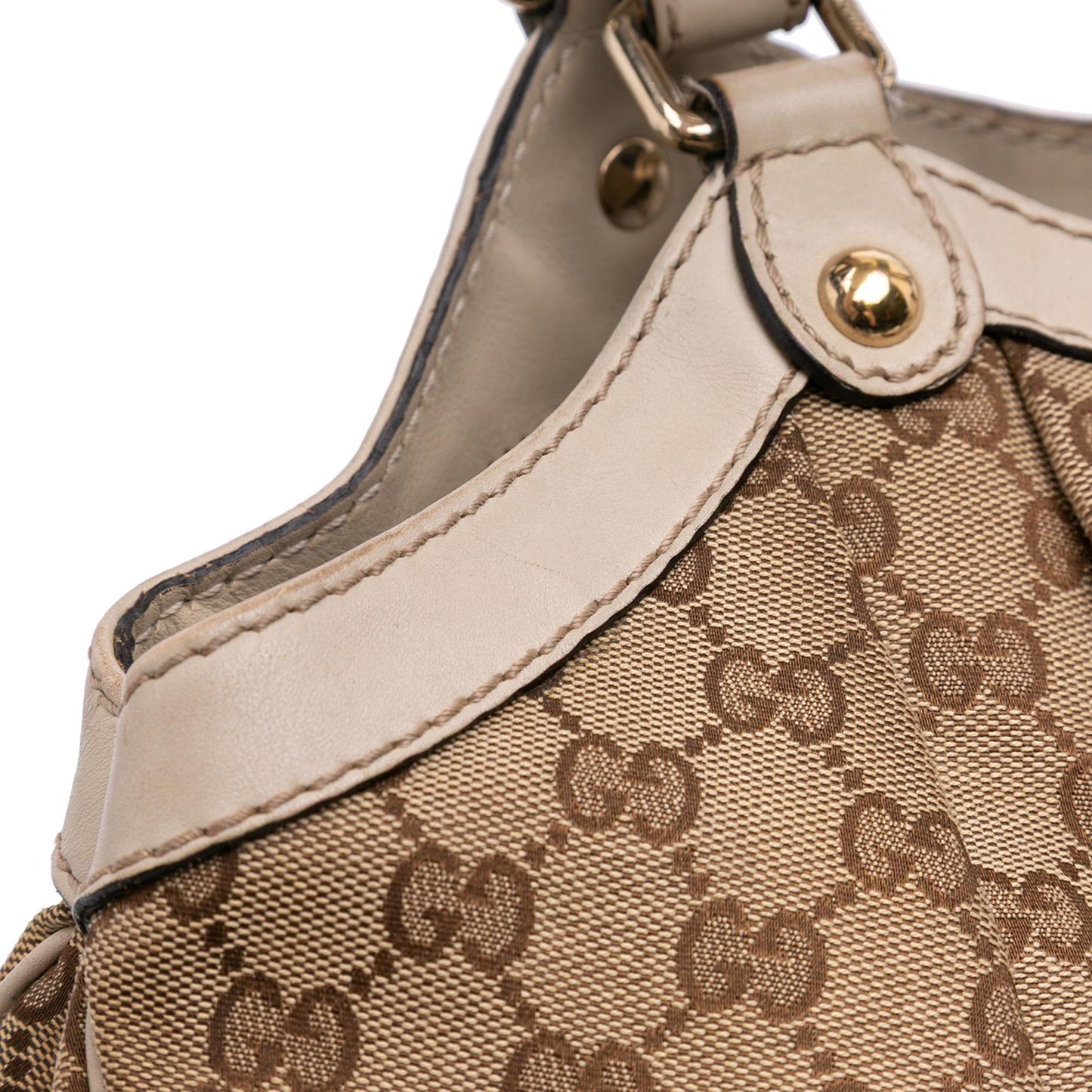 Gucci Large GG Canvas Sukey Tote