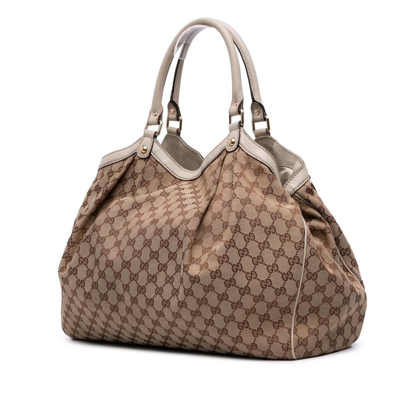 Gucci Large GG Canvas Sukey Tote