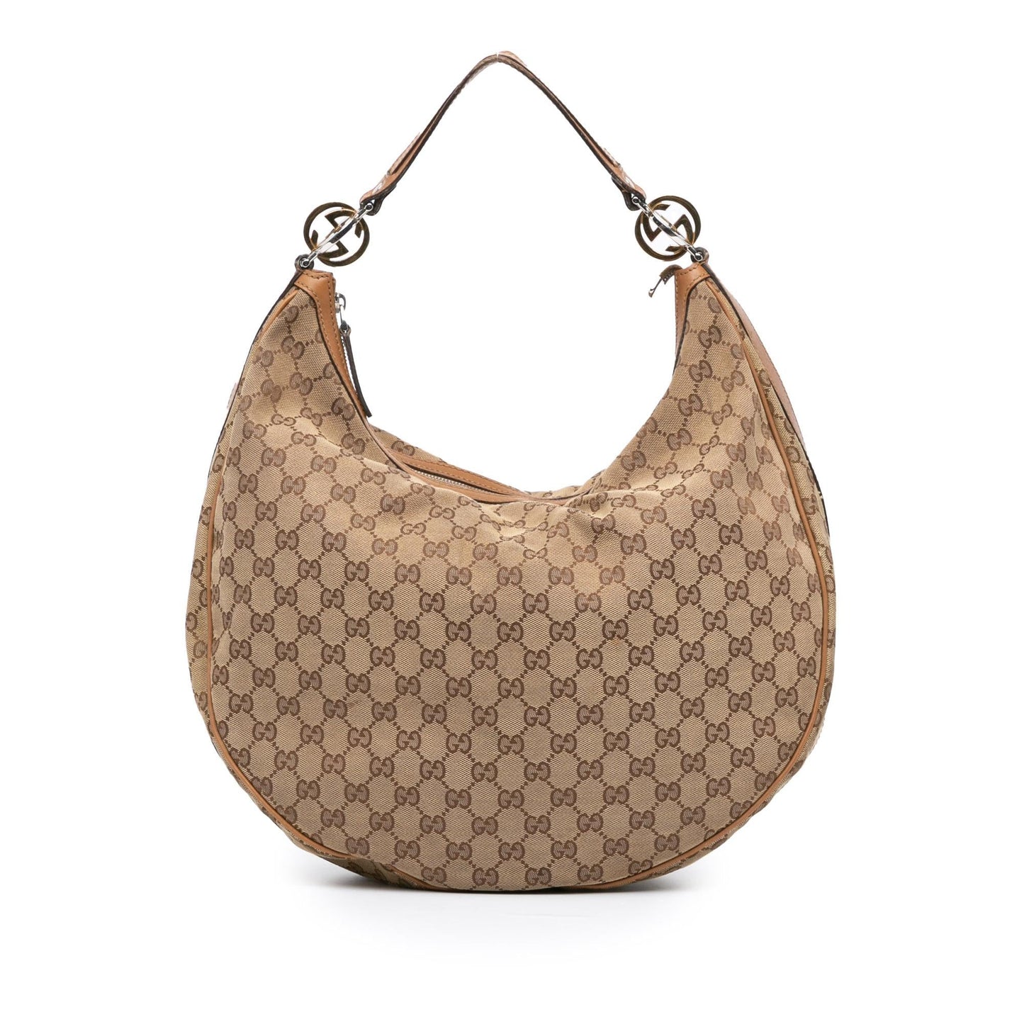 Gucci Large GG Canvas Twins Hobo