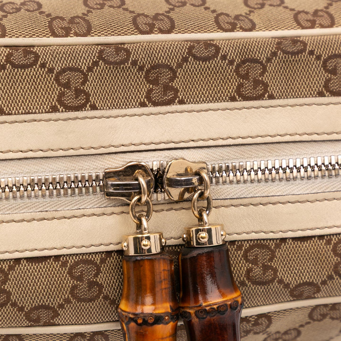 Gucci Large GG Canvas Wave Handbag