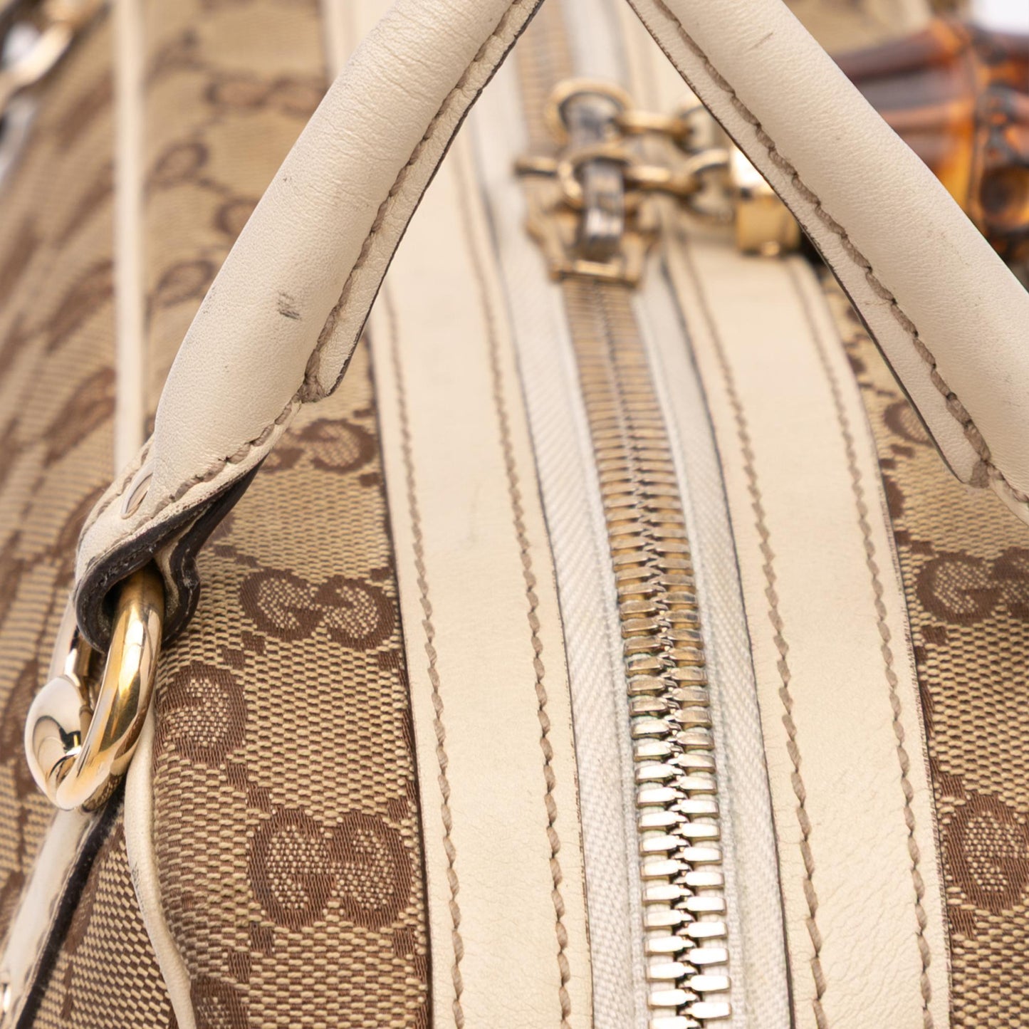 Gucci Large GG Canvas Wave Handbag