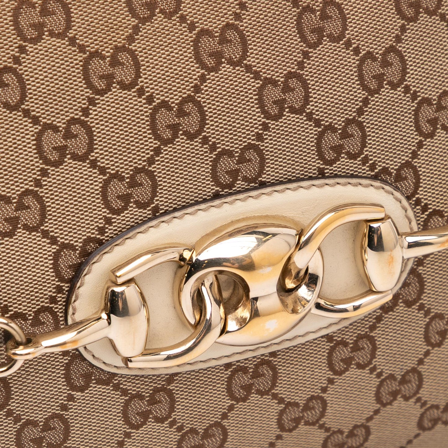 Gucci Large GG Canvas Wave Handbag