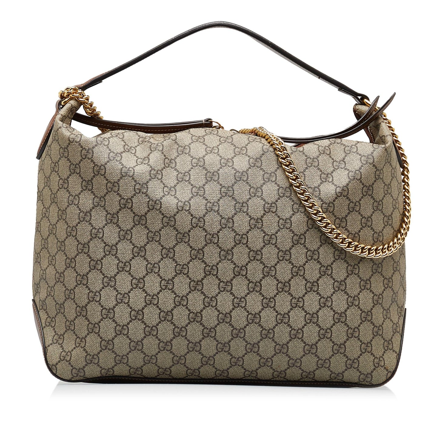 Gucci Large GG Supreme Linea A Hobo (SHG-naOFM6)