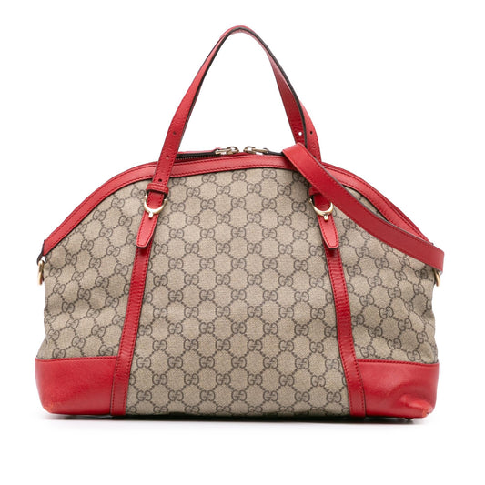 Gucci Large GG Supreme Nice Dome Satchel