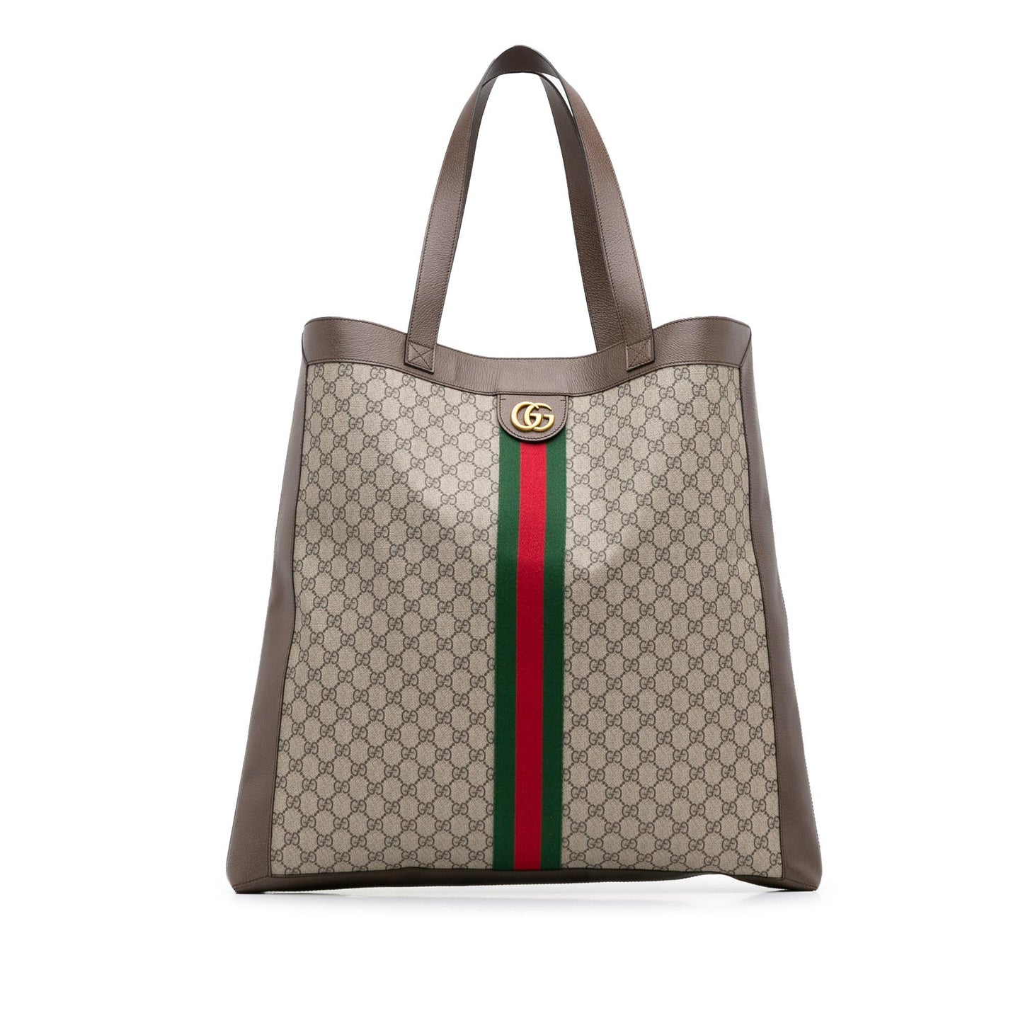 Gucci Large GG Supreme Ophidia Tote Bag (SHG-PkvmIL)
