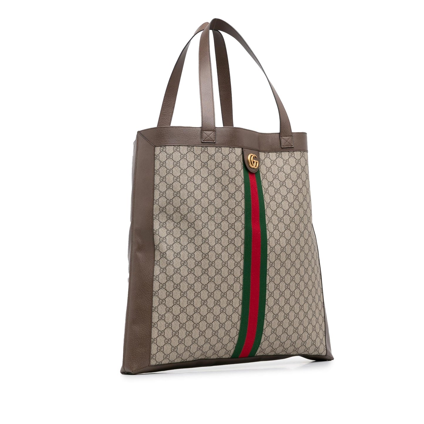 Gucci Large GG Supreme Ophidia Tote Bag (SHG-PkvmIL)