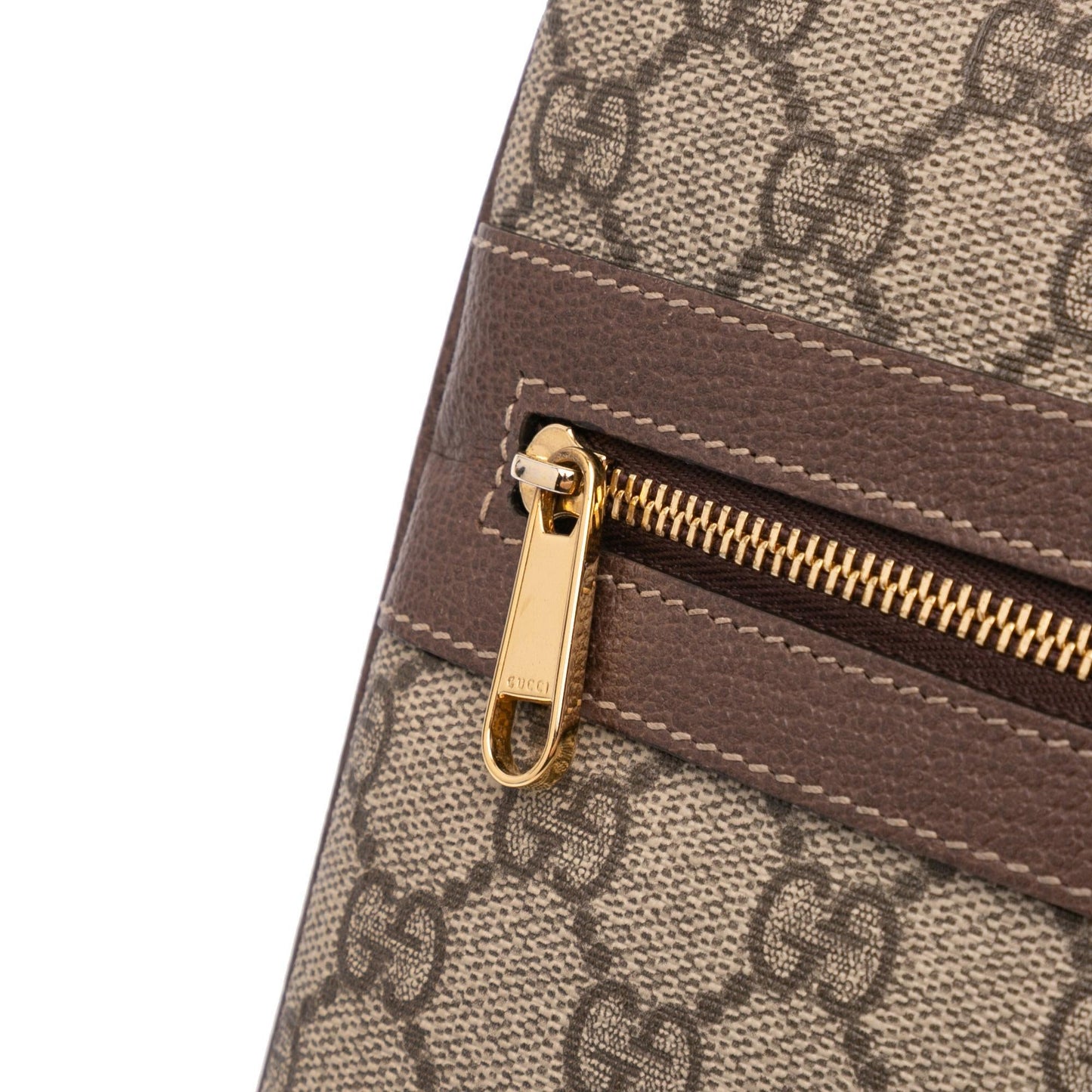 Gucci Large GG Supreme Ophidia Web Clutch