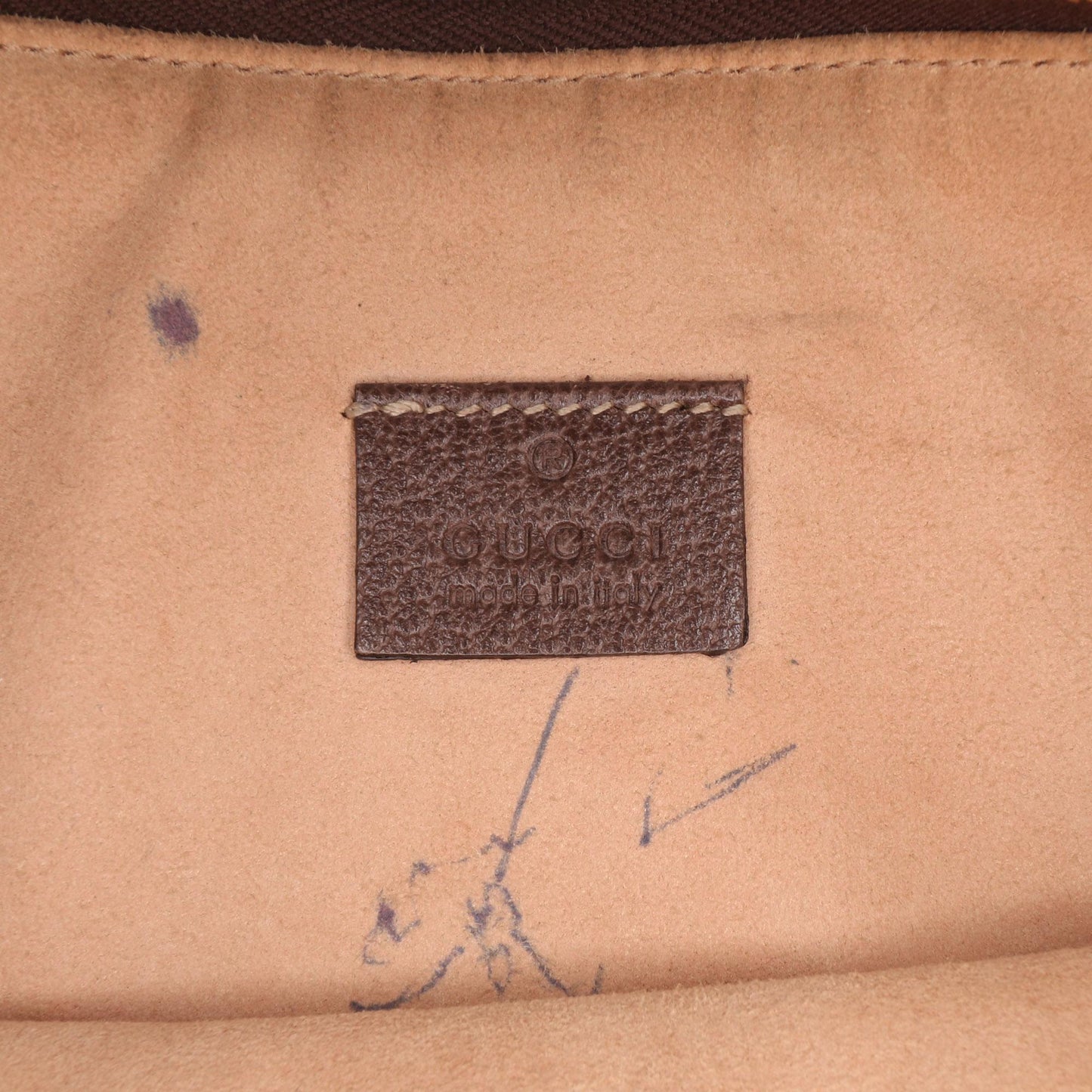 Gucci Large GG Supreme Ophidia Web Clutch