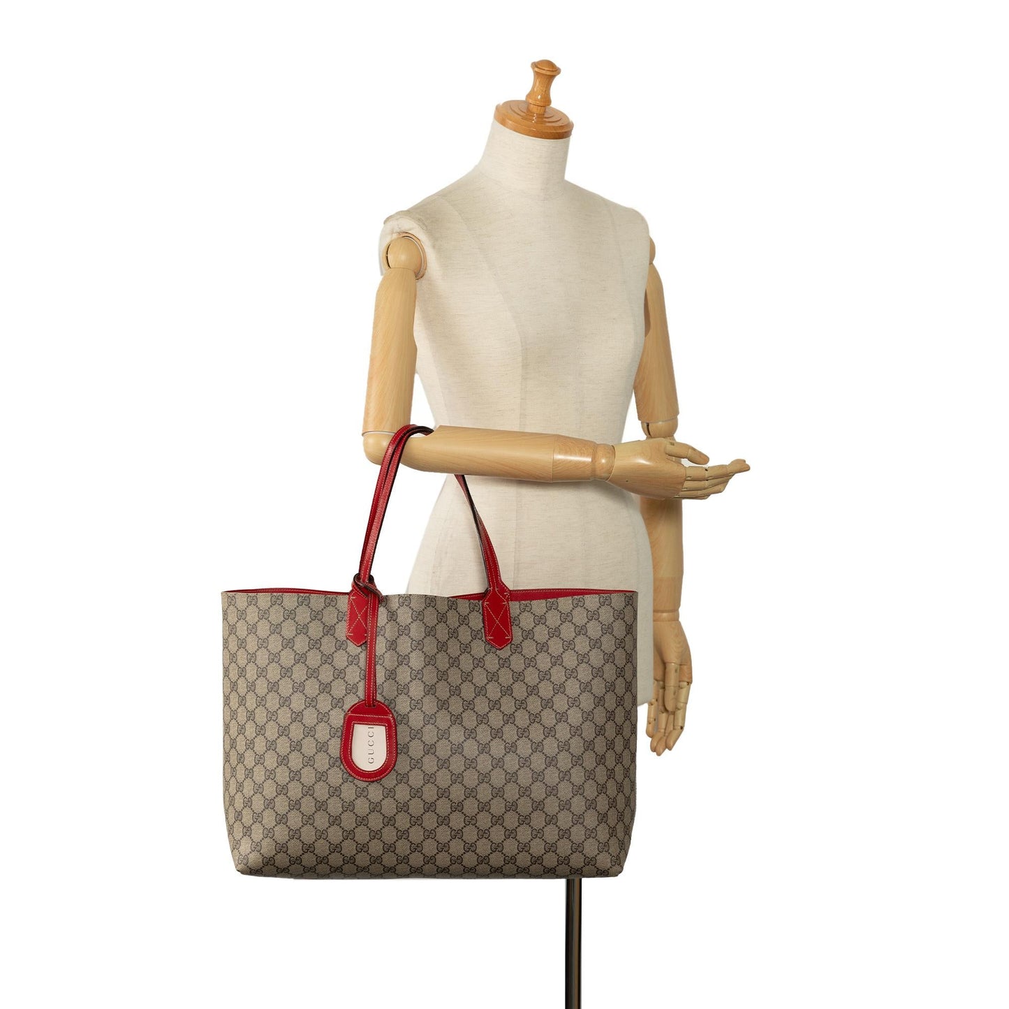 Gucci Large GG Supreme Reversible Tote Bag (SHG-29EwsC)