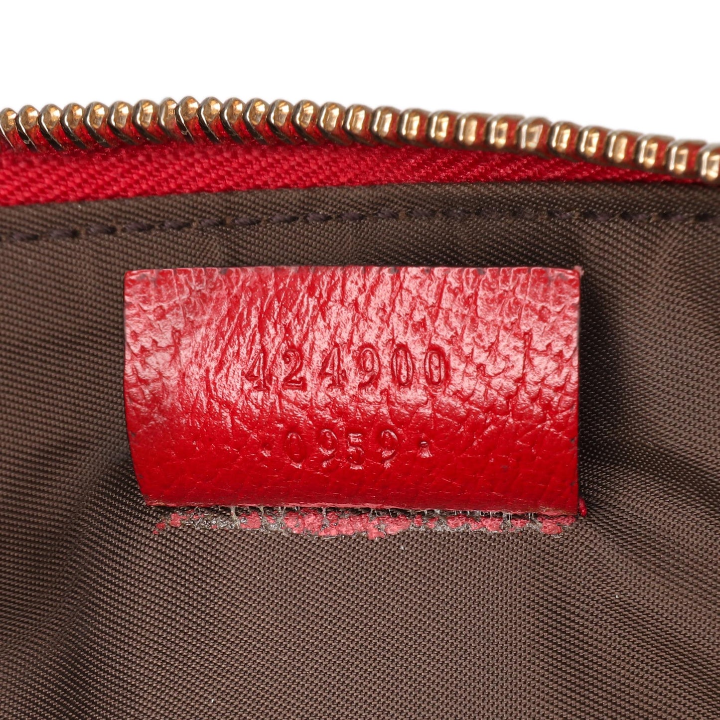 Gucci Large GG Supreme Tian Clutch