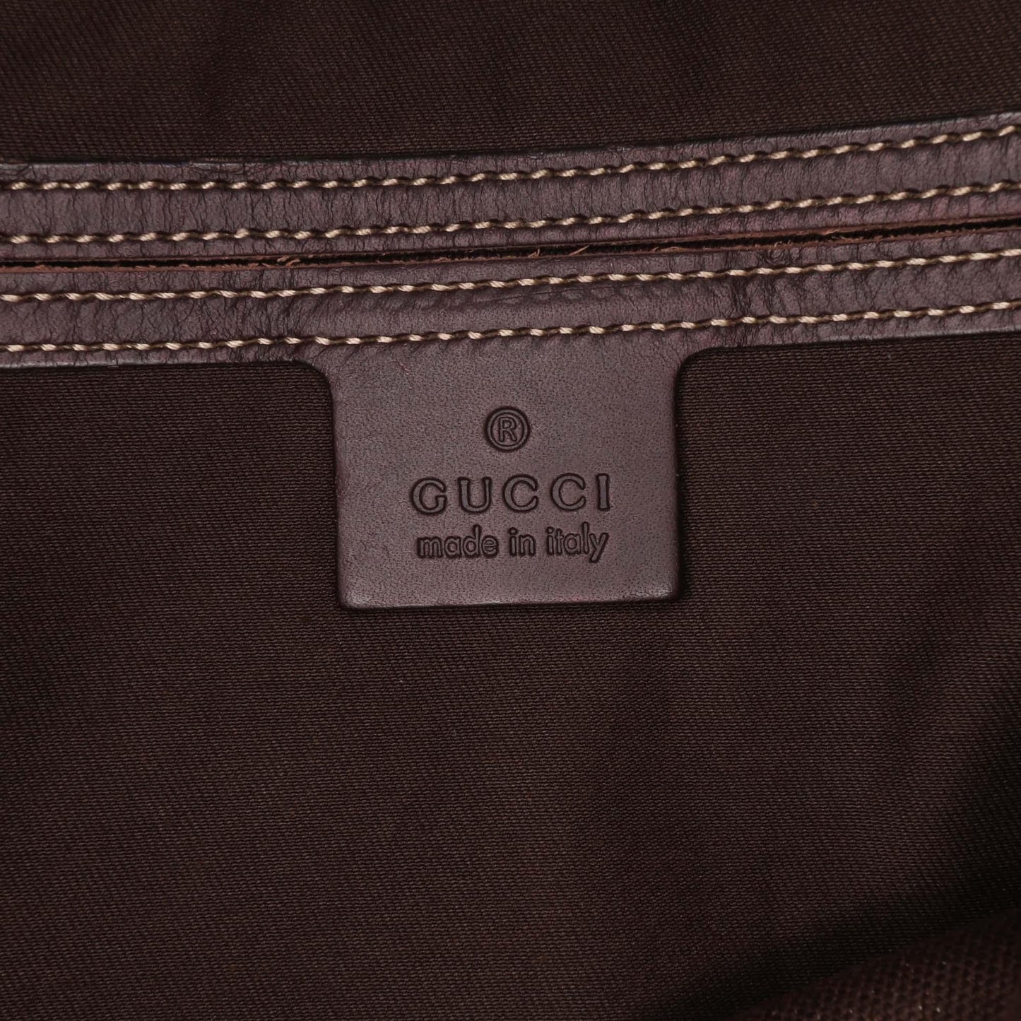 Gucci Large GG Supreme Web Flap Messenger Bag