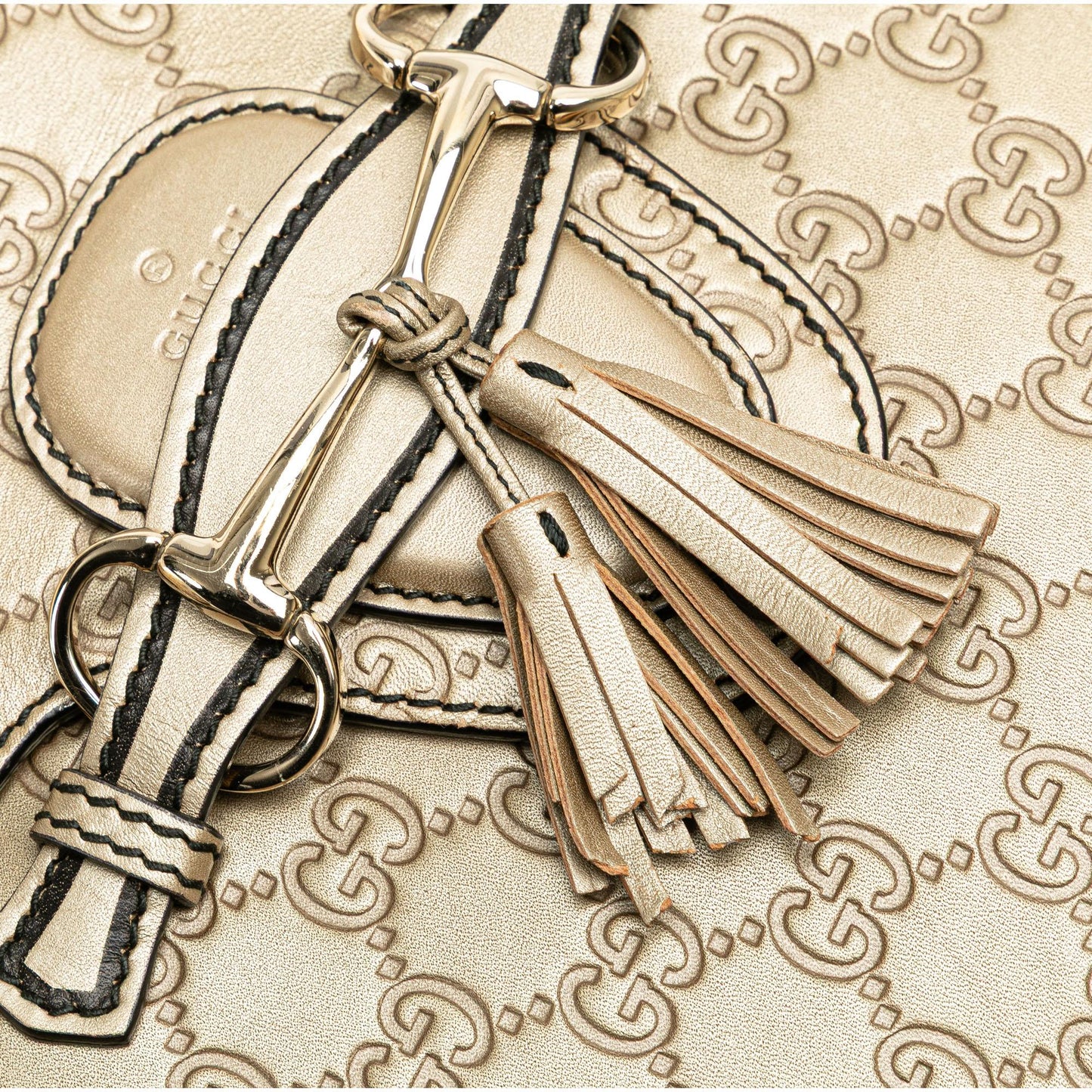 Gucci Large Guccissima Emily Shoulder Bag