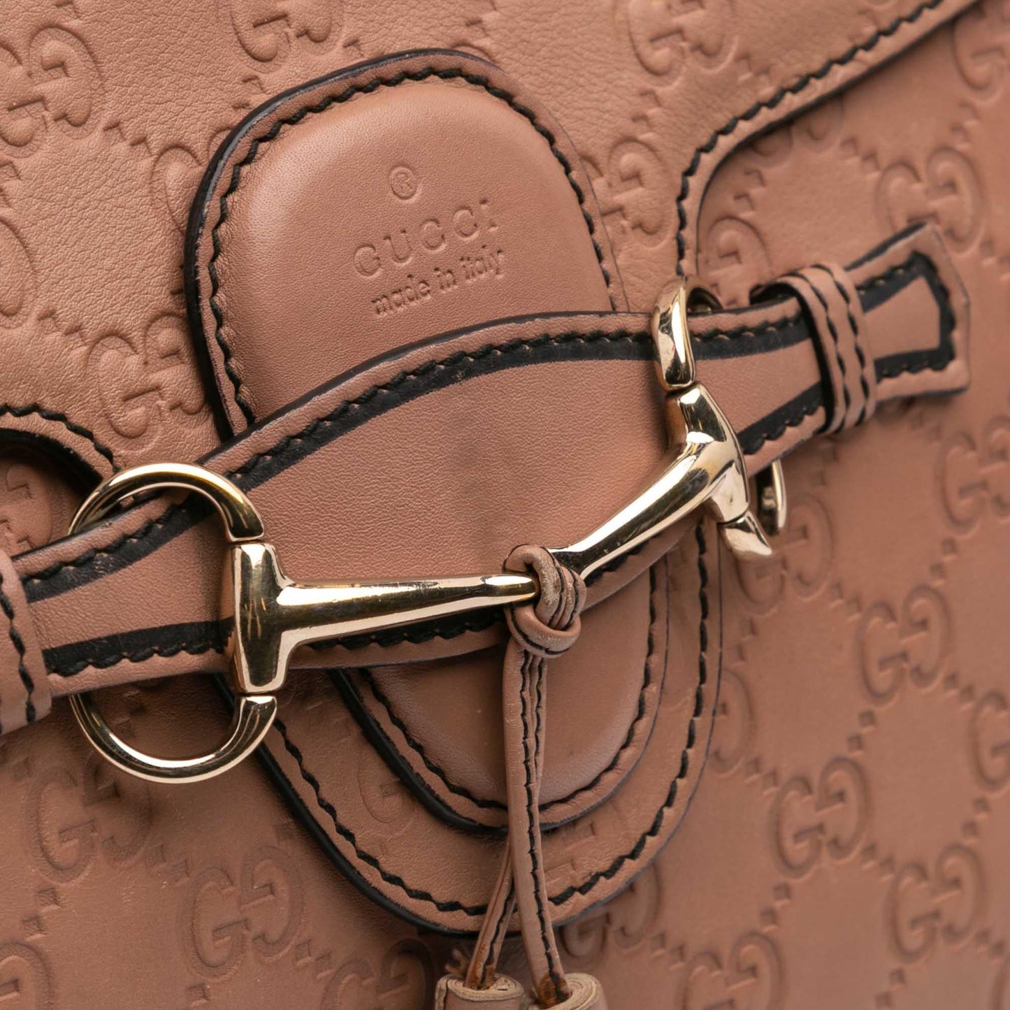 Gucci Large Guccissima Emily Shoulder Bag