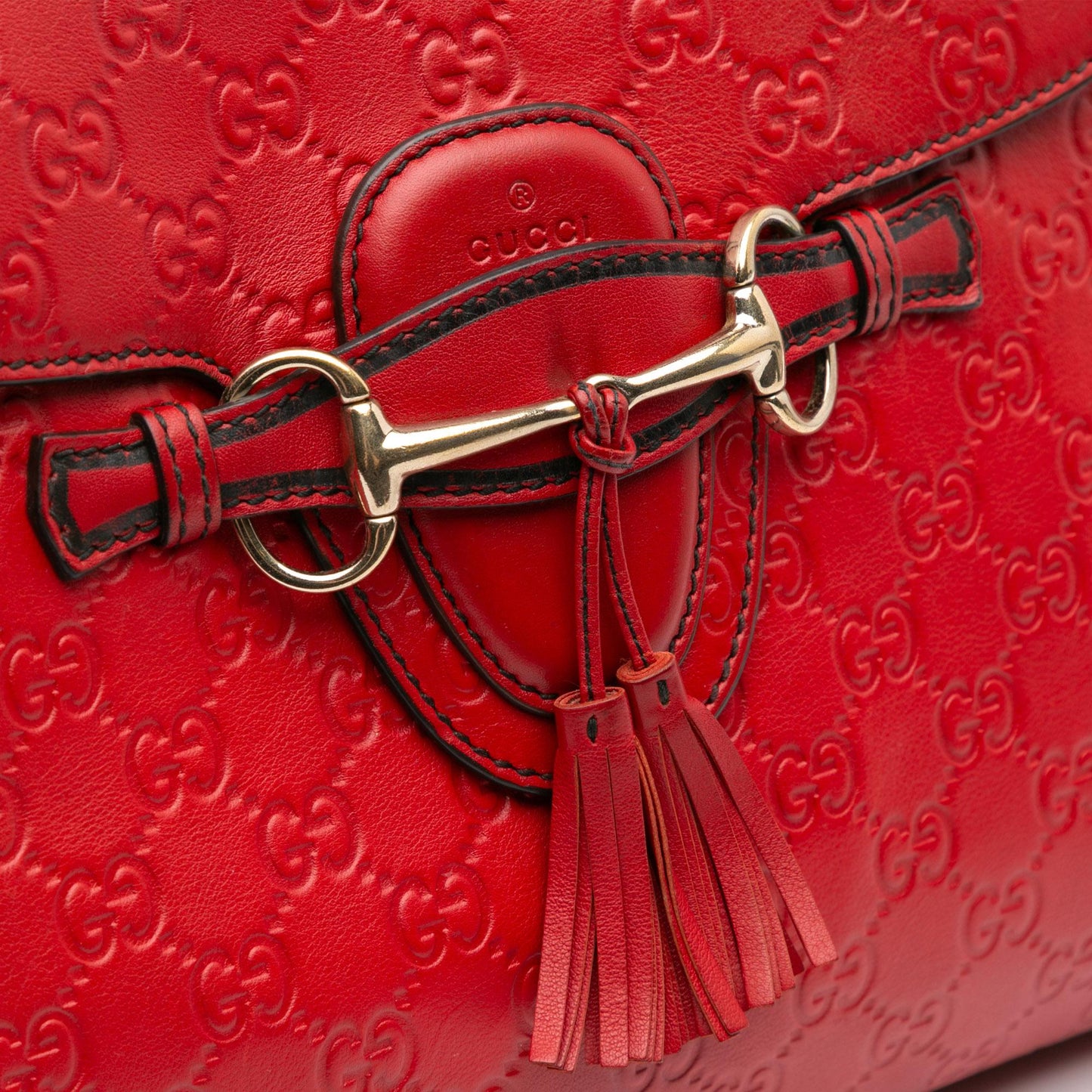 Gucci Large Guccissima Emily Shoulder Bag