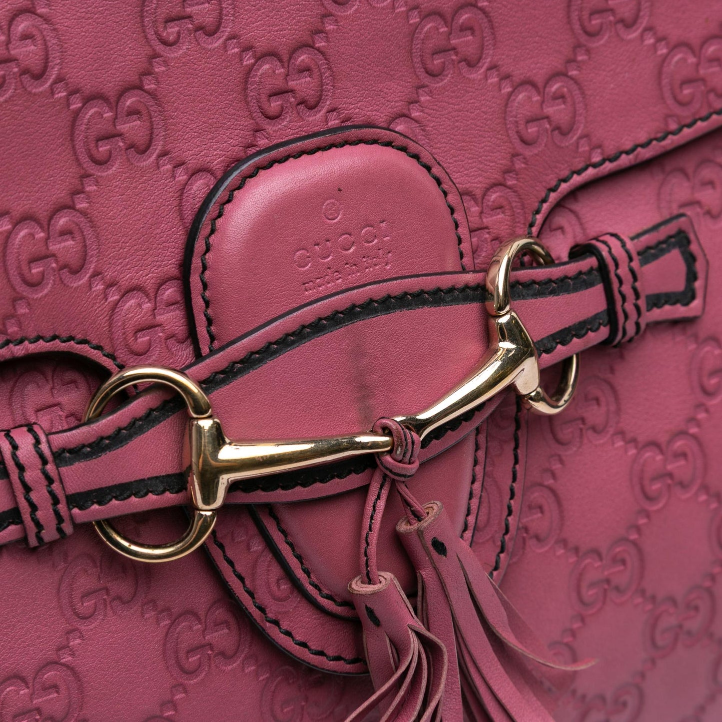 Gucci Large Guccissima Emily Shoulder Bag