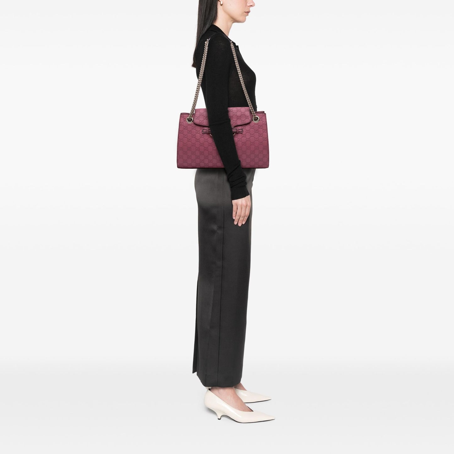 Gucci Large Guccissima Emily Shoulder Bag
