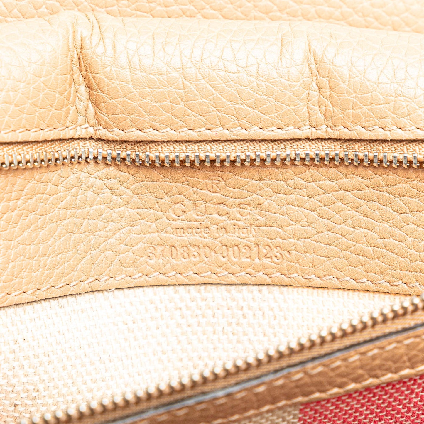 Gucci Large Leather Bamboo Daily Satchel