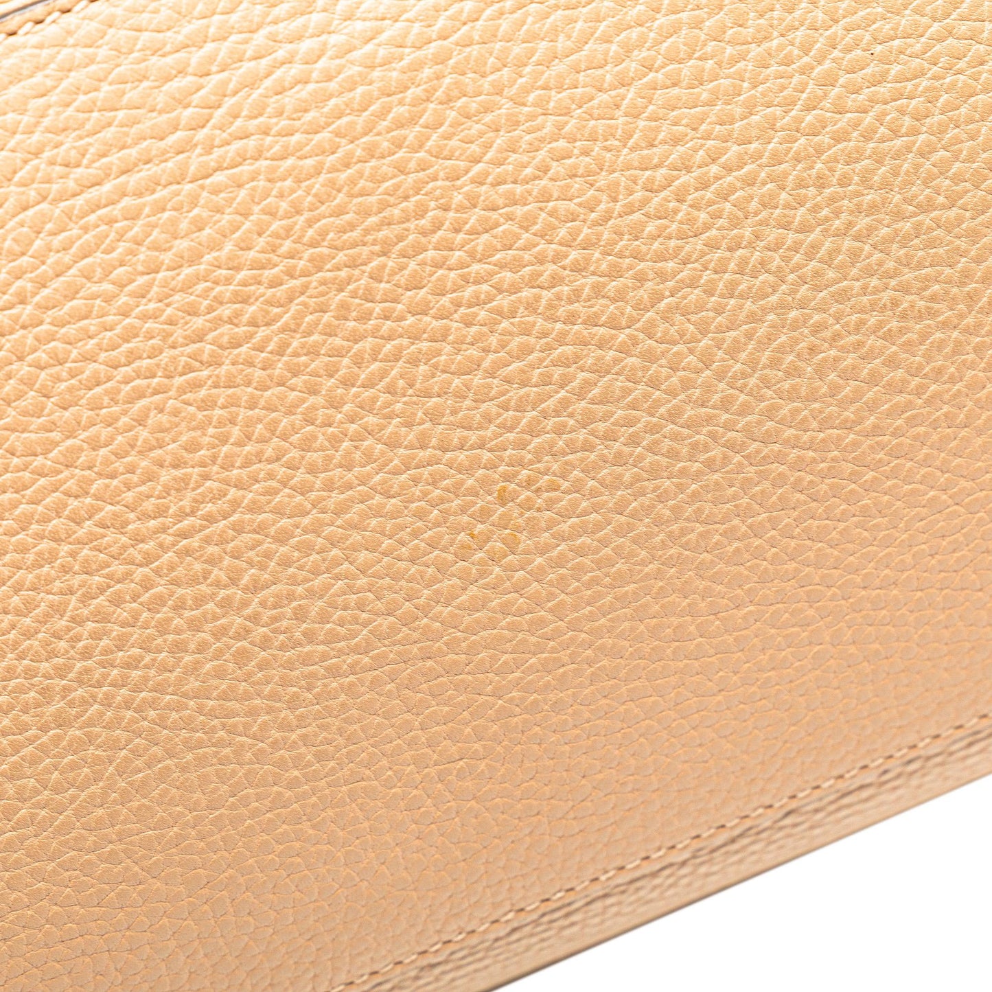 Gucci Large Leather Bamboo Daily Satchel