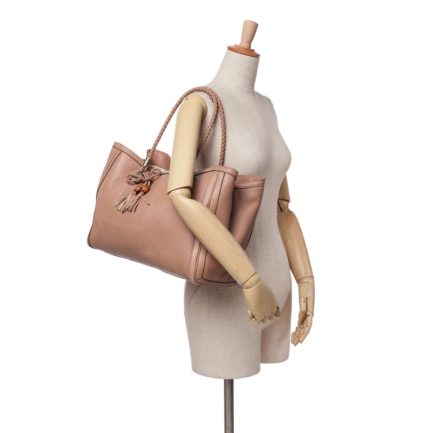 Gucci Large Leather Bella Tote