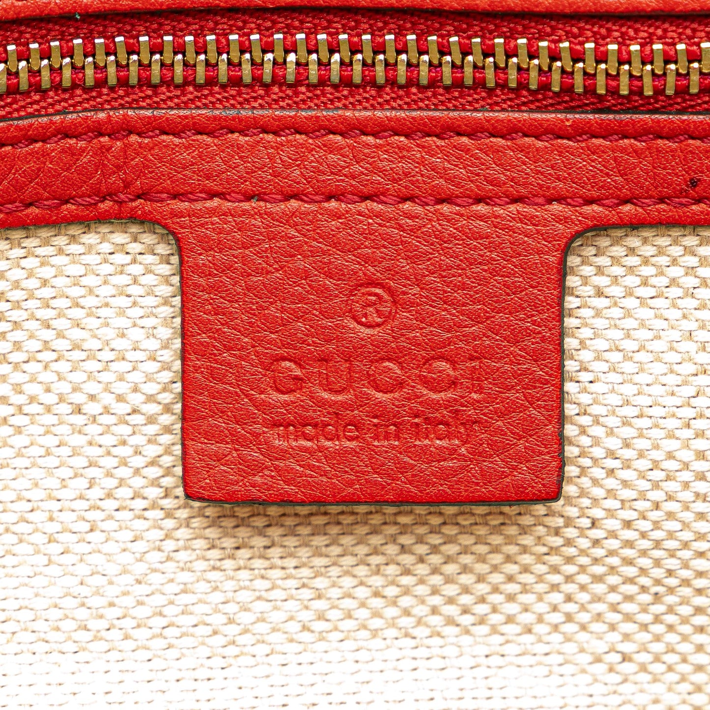 Gucci Large Leather Soho Working Tote