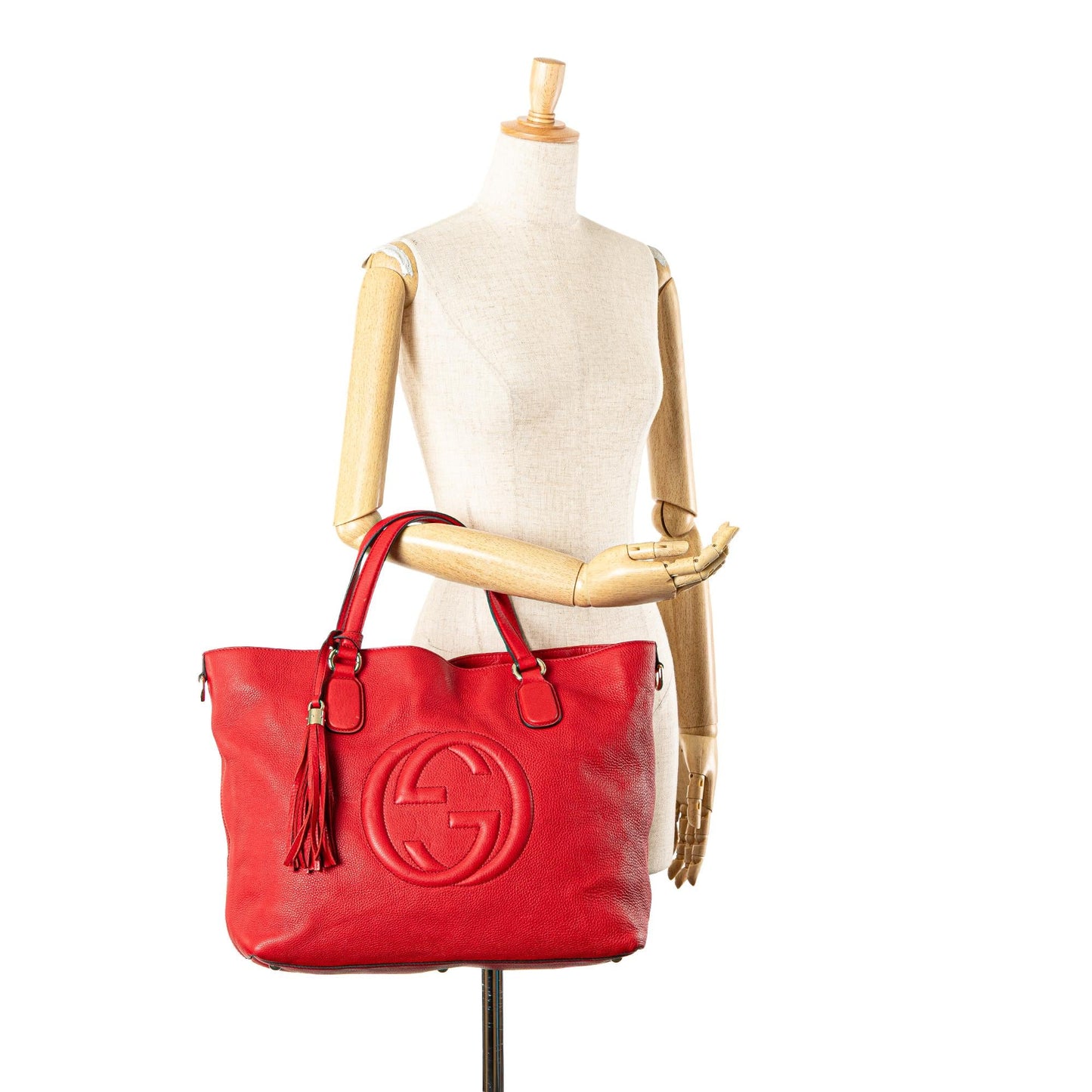 Gucci Large Leather Soho Working Tote