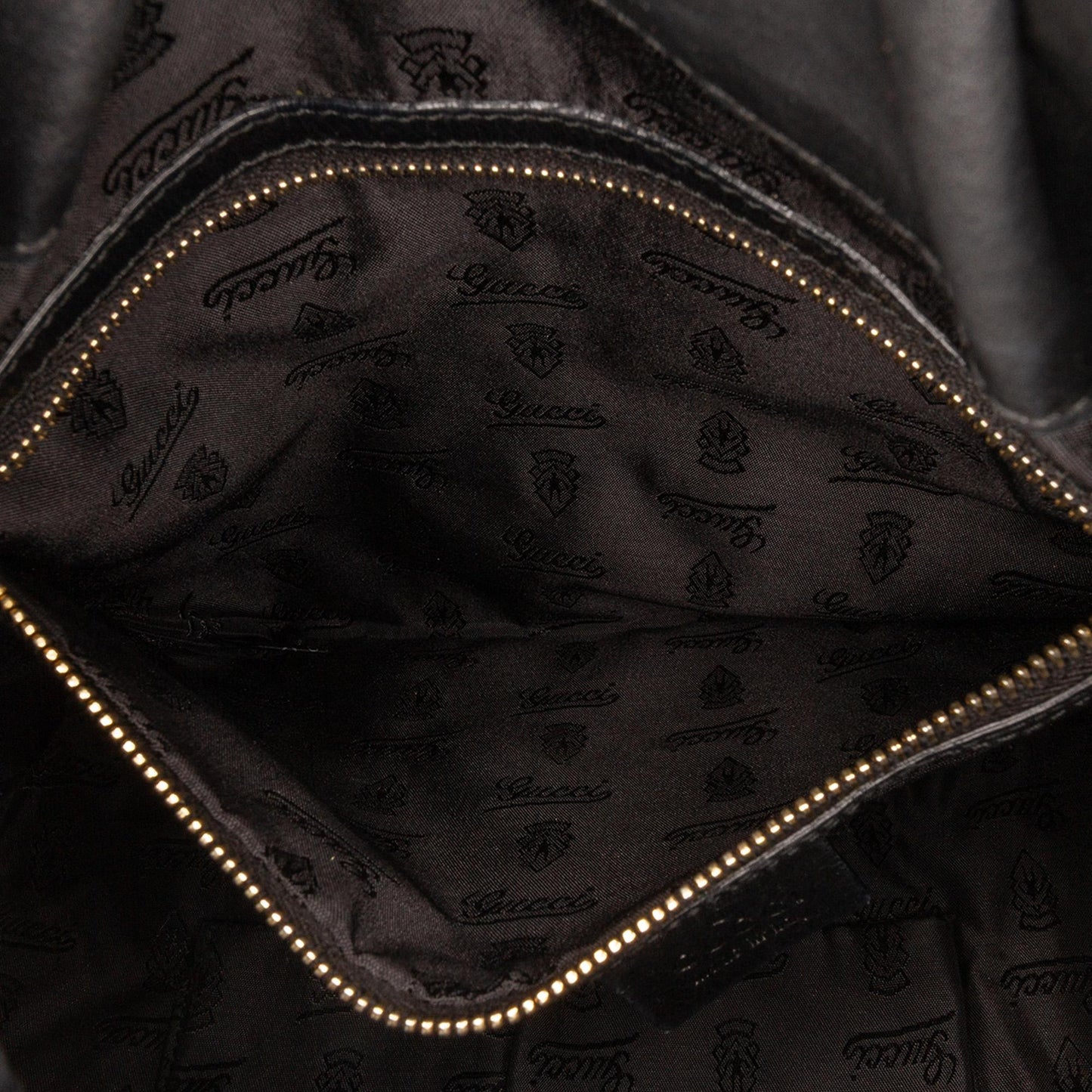 Gucci Large Patent Hysteria Satchel
