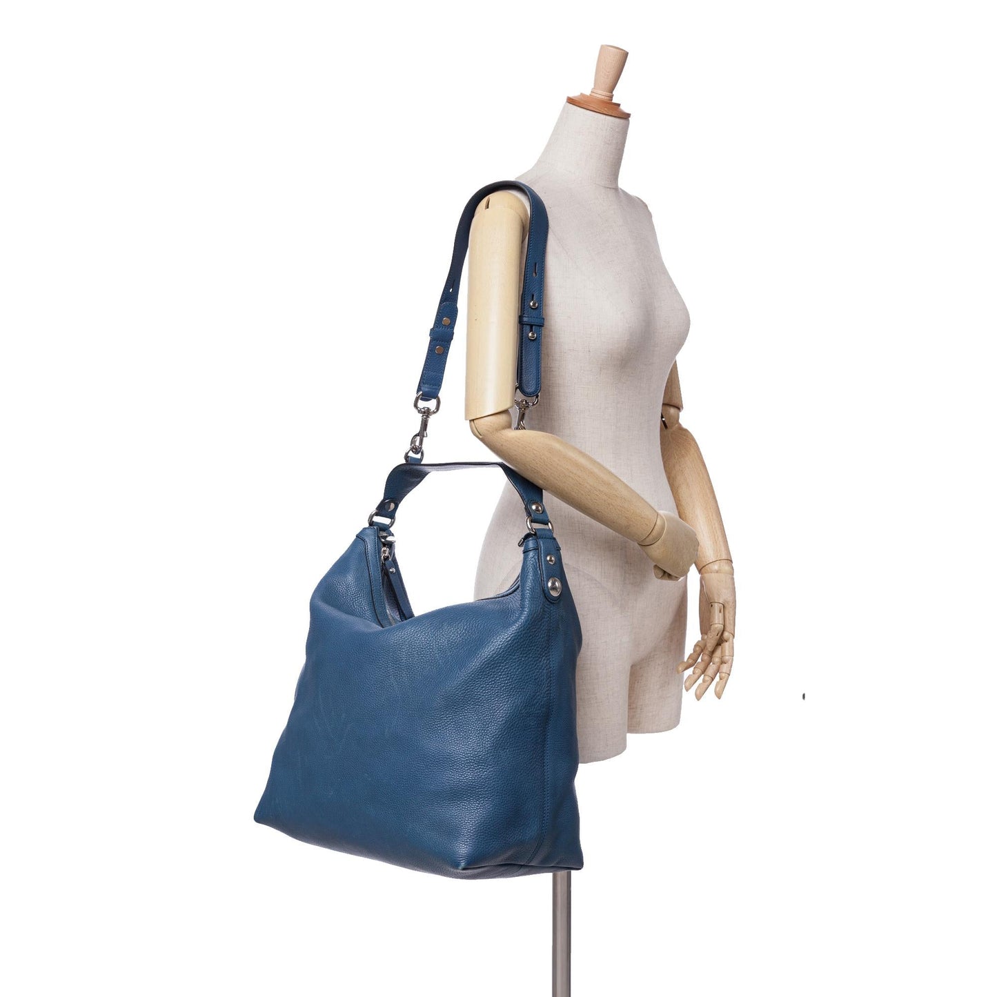 Gucci Large Pebbled Calfskin Icon Bit Hobo