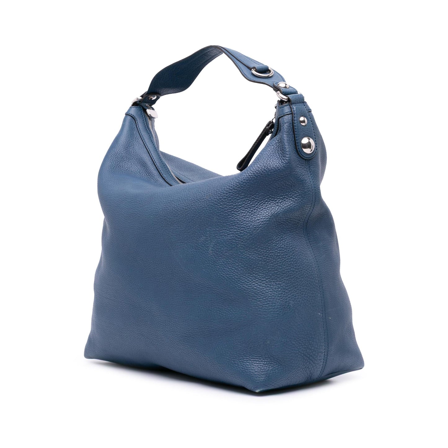 Gucci Large Pebbled Calfskin Icon Bit Hobo