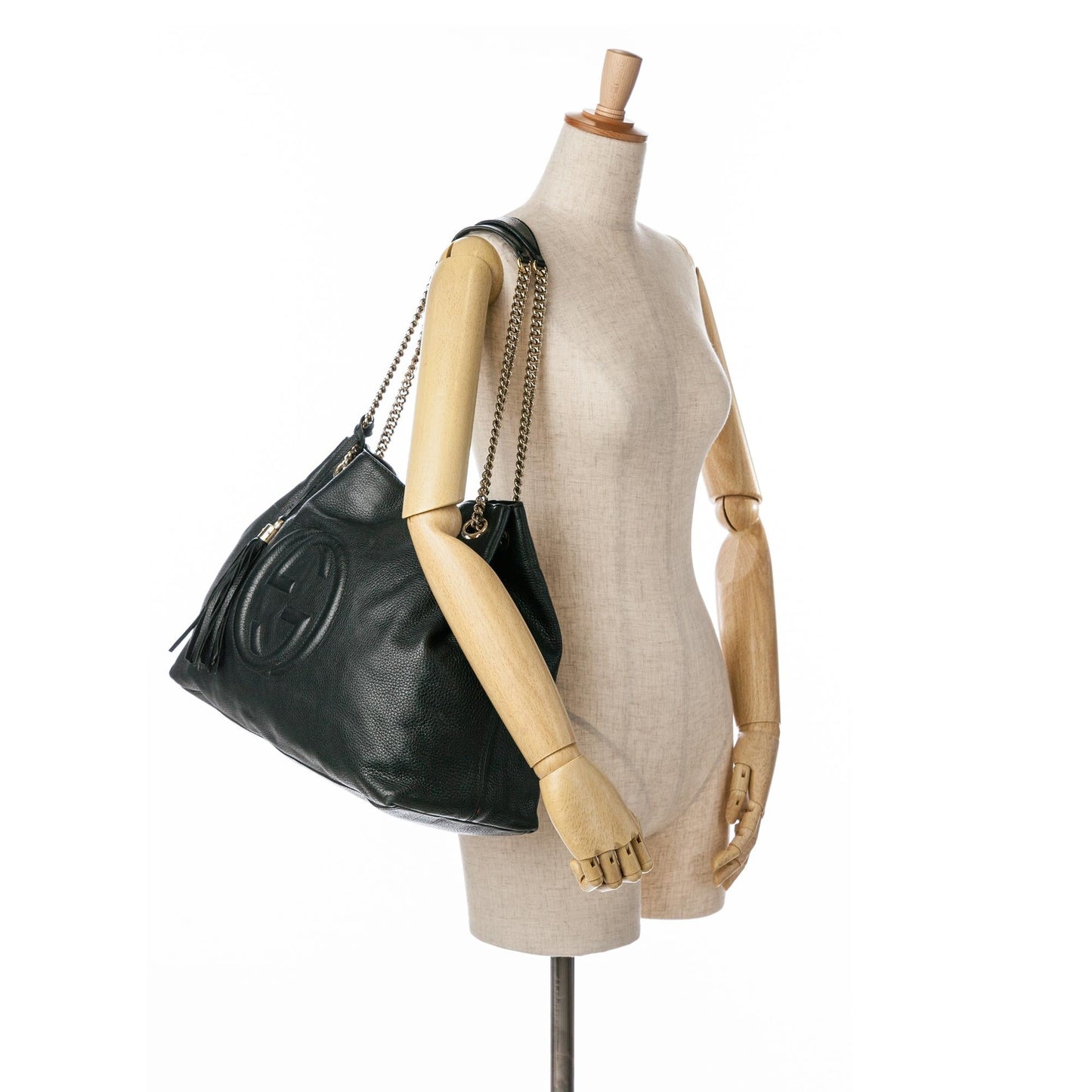 Gucci Large Soho Chain Tote (SHG-F1X59X)