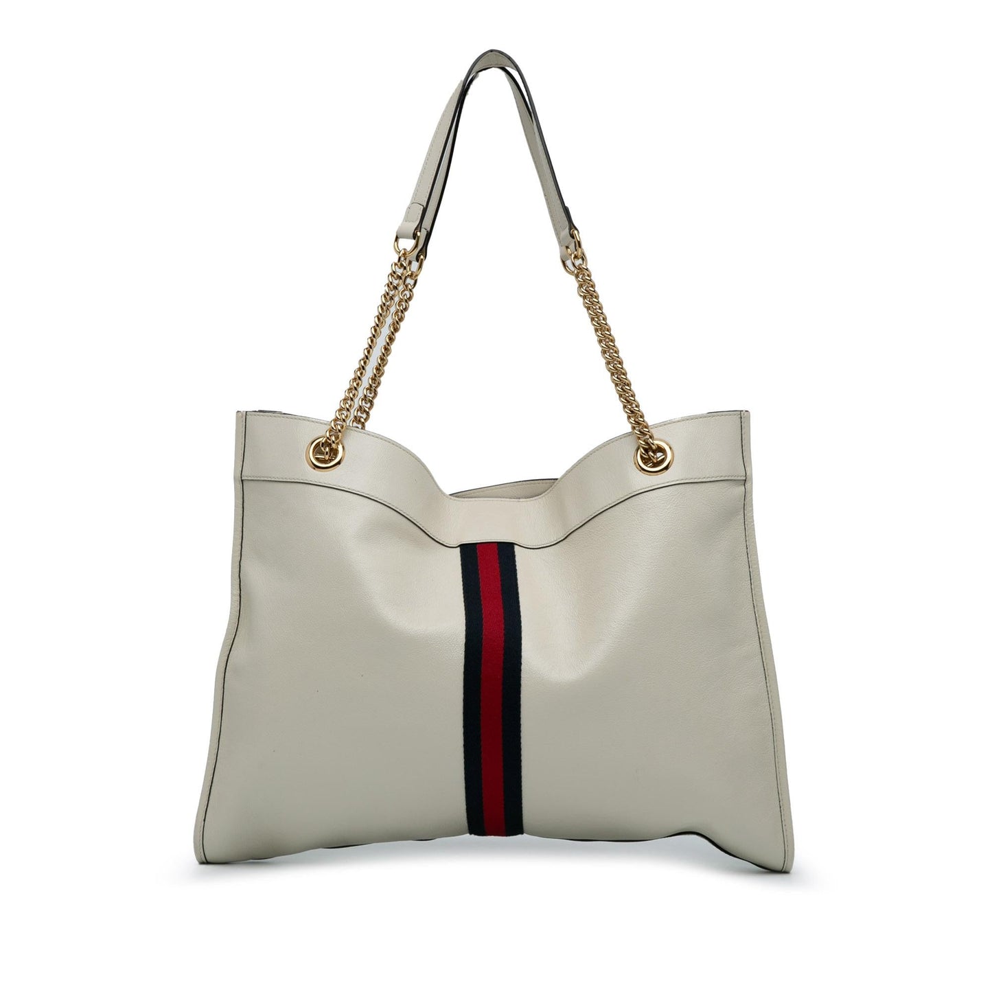 Gucci Large Web Leather Rajah Tote (SHG-dbxSwX)