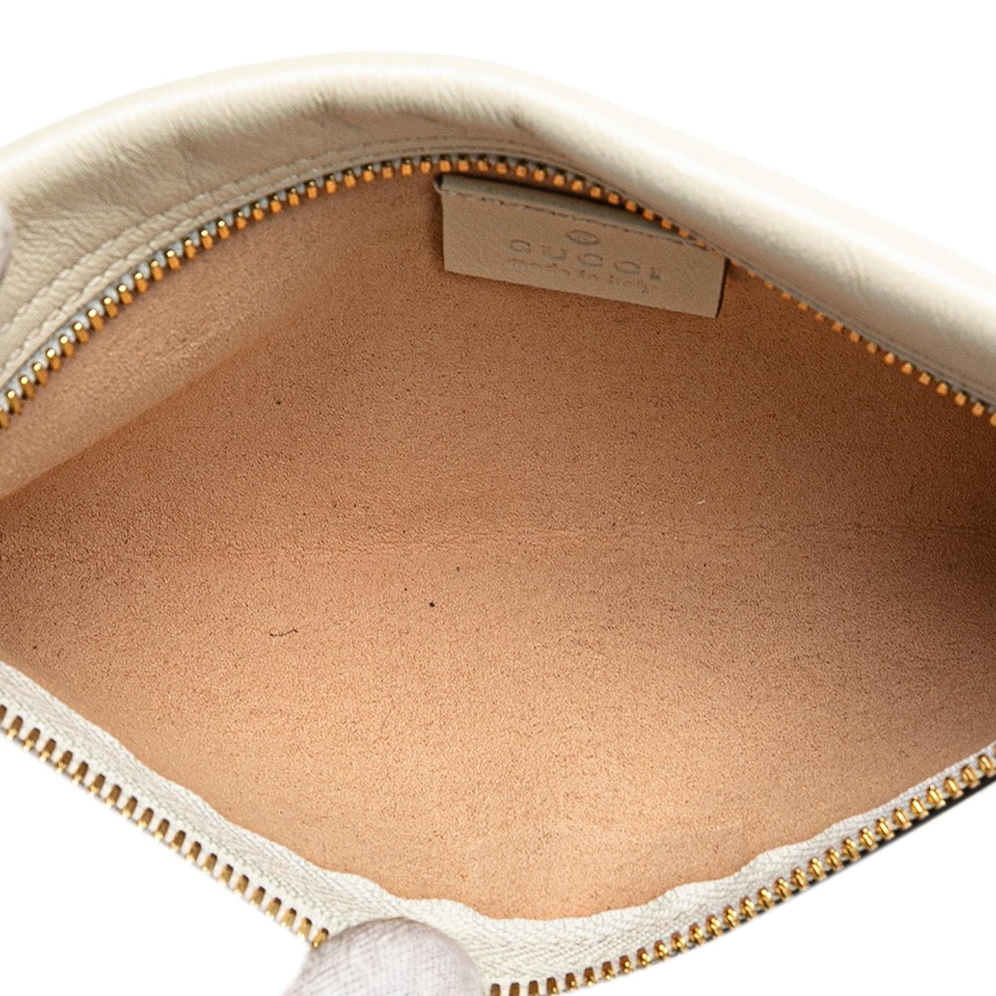 Gucci Large Web Leather Rajah Tote