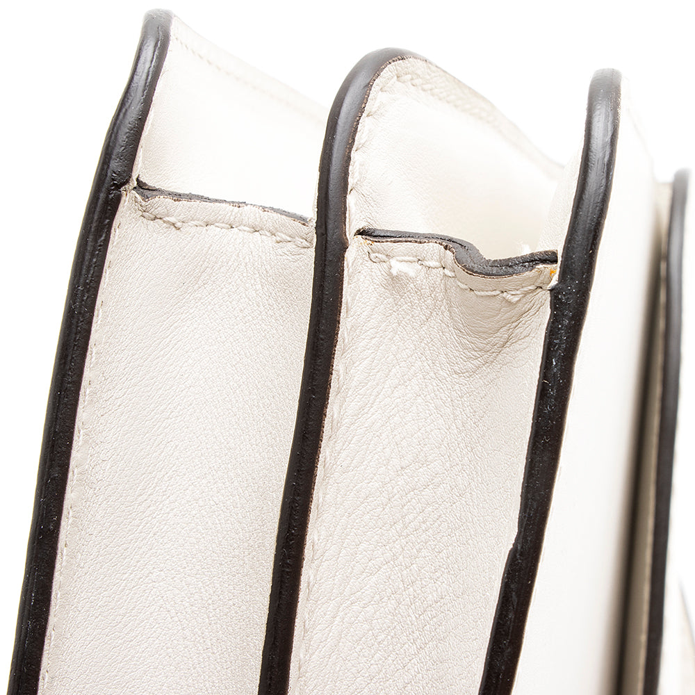 Gucci Leather 1973 Flap Medium Shoulder Bag (SHF-19273)