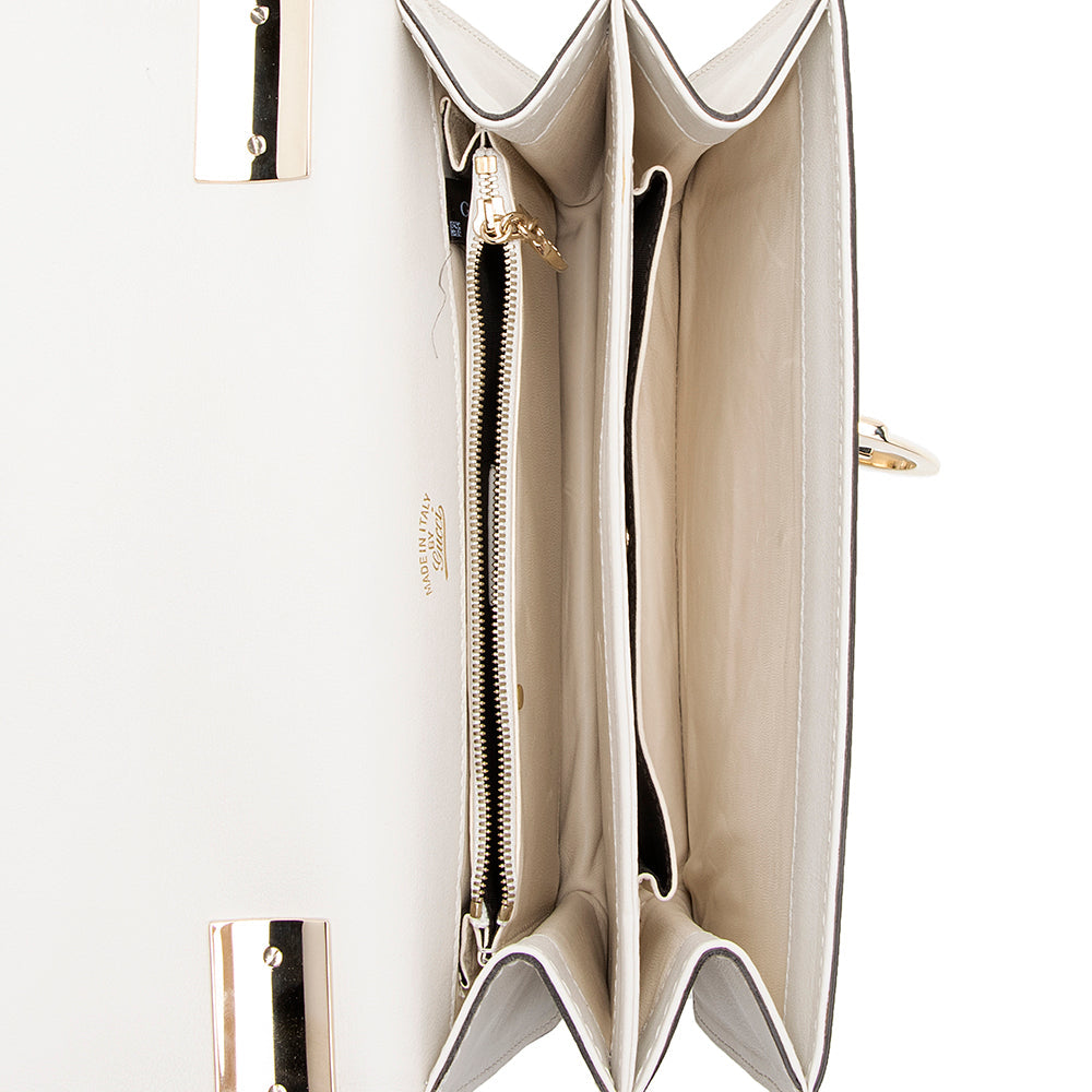 Gucci Leather 1973 Flap Medium Shoulder Bag (SHF-19273)