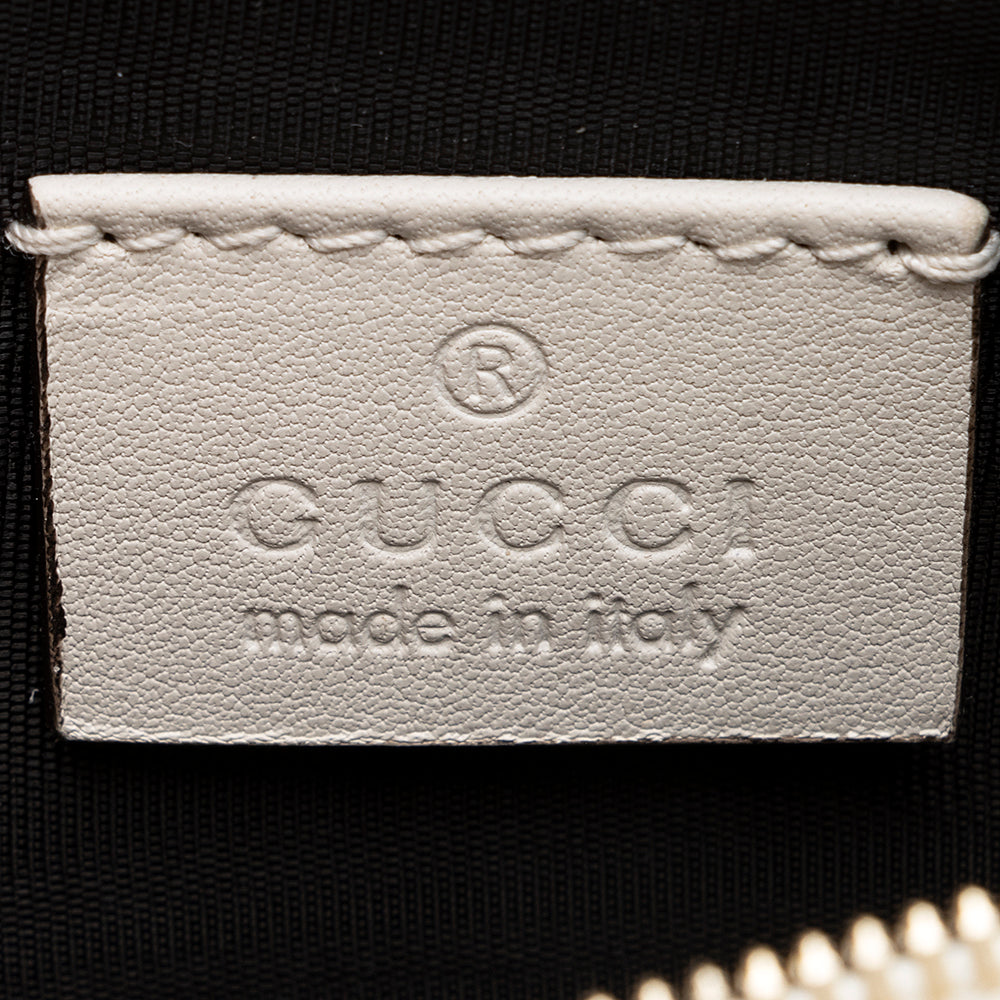 Gucci Leather 1973 Flap Medium Shoulder Bag (SHF-19273)