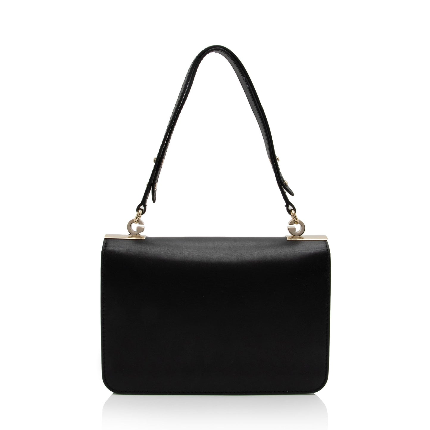Gucci Leather 1973 Flap Medium Shoulder Bag (SHF-T6hZOI)