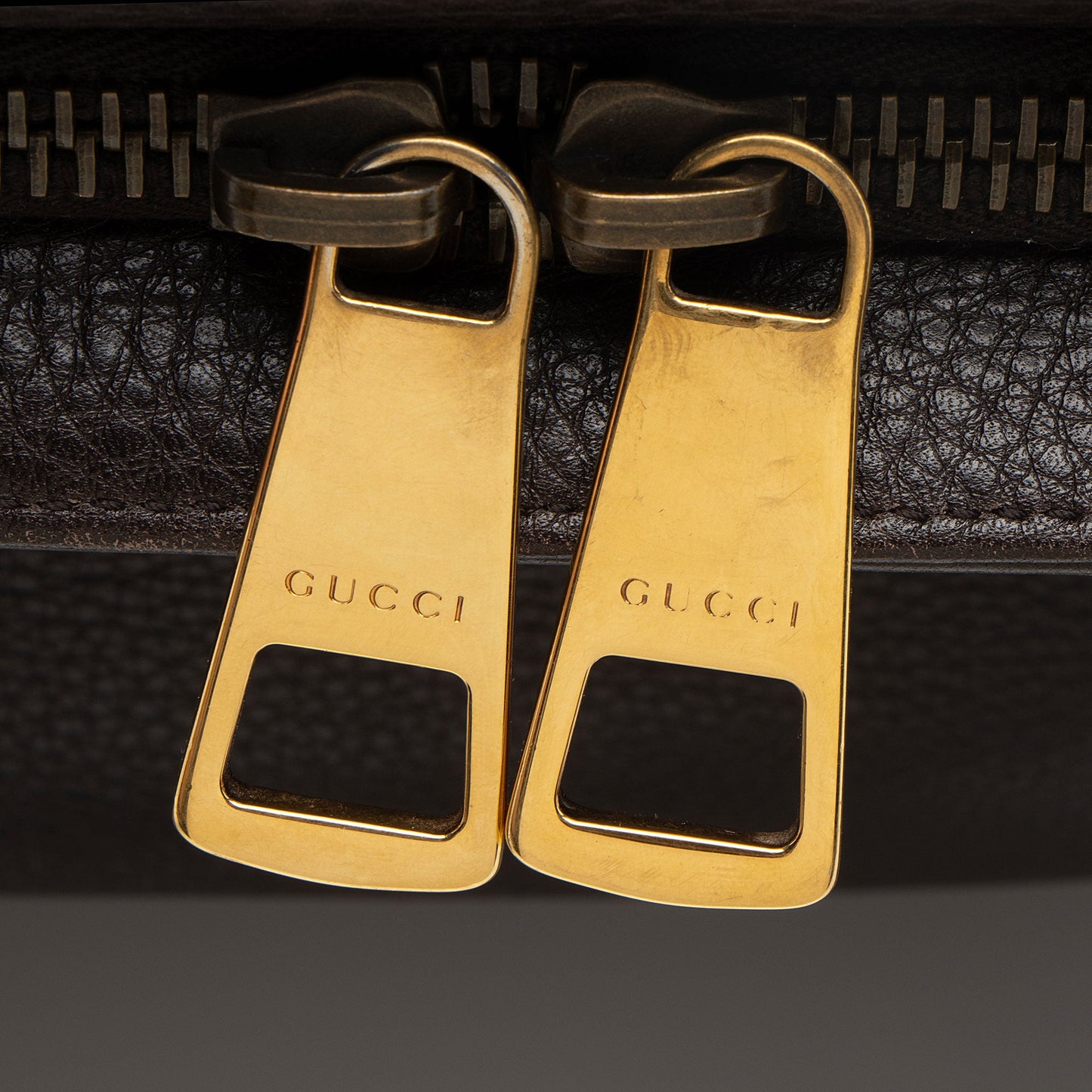 Gucci Leather 1973 Medium Tote