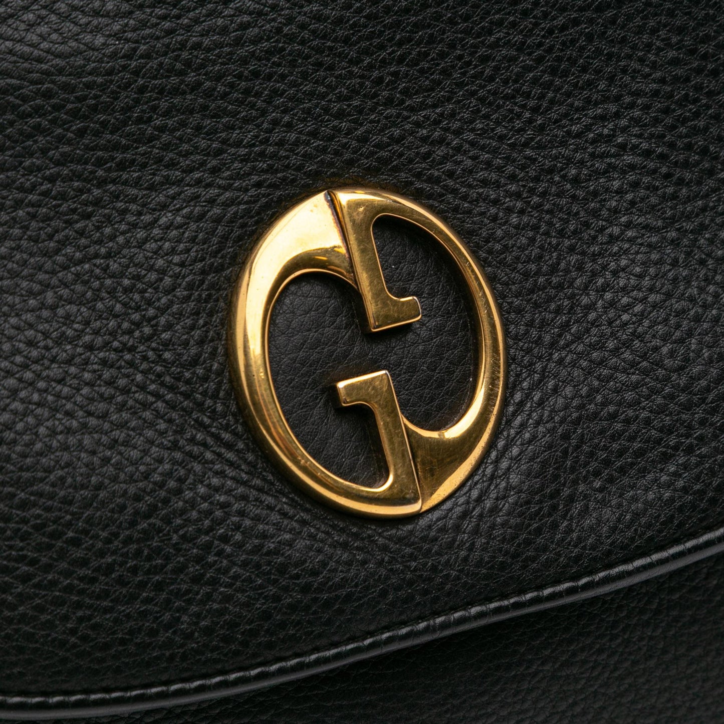 Gucci Leather 1973 Shoulder Bag