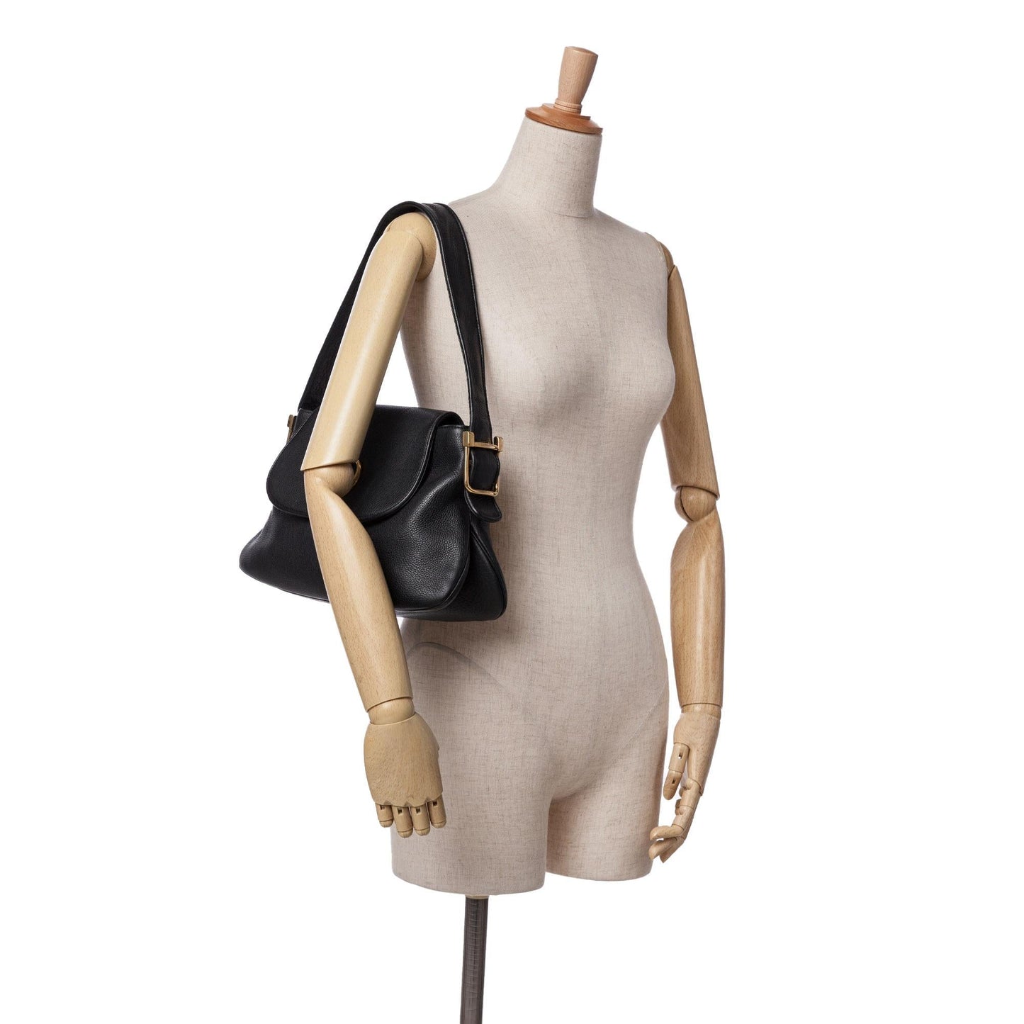 Gucci Leather 1973 Shoulder Bag