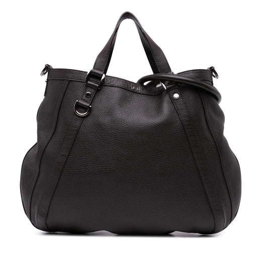 Gucci Leather Abbey D Ring Satchel